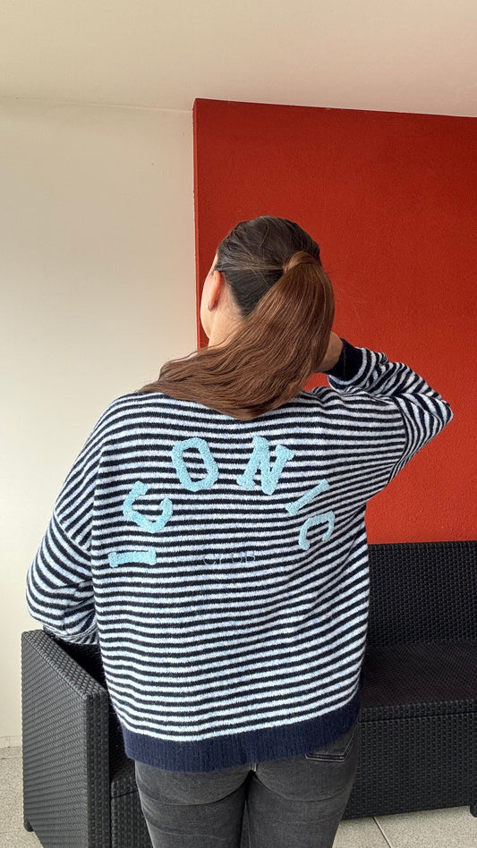 Pull ICONIC Bleu