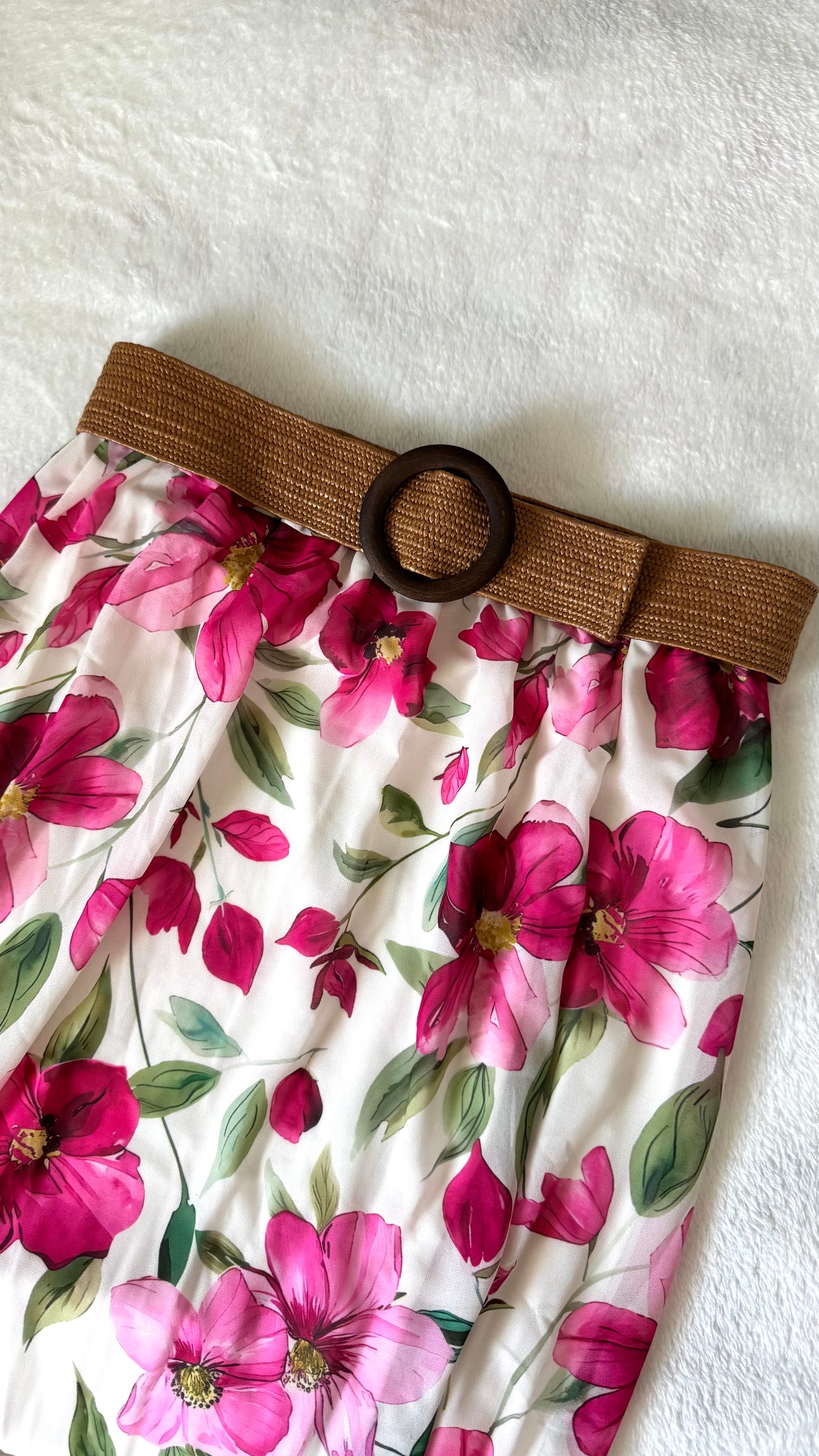 Jupe Longue EDEN Fuchsia