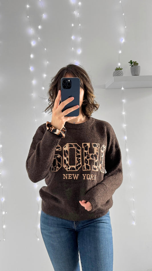 Pull SOHO Chocolat