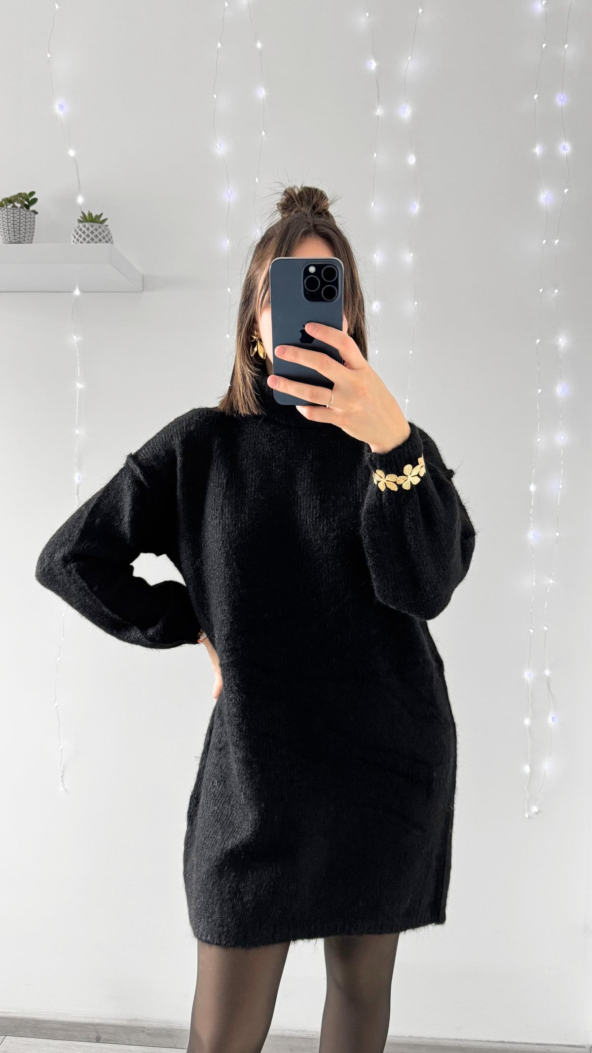 Robe Pull LESLIE Noir