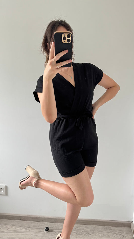 Combi-short LORIE Noir