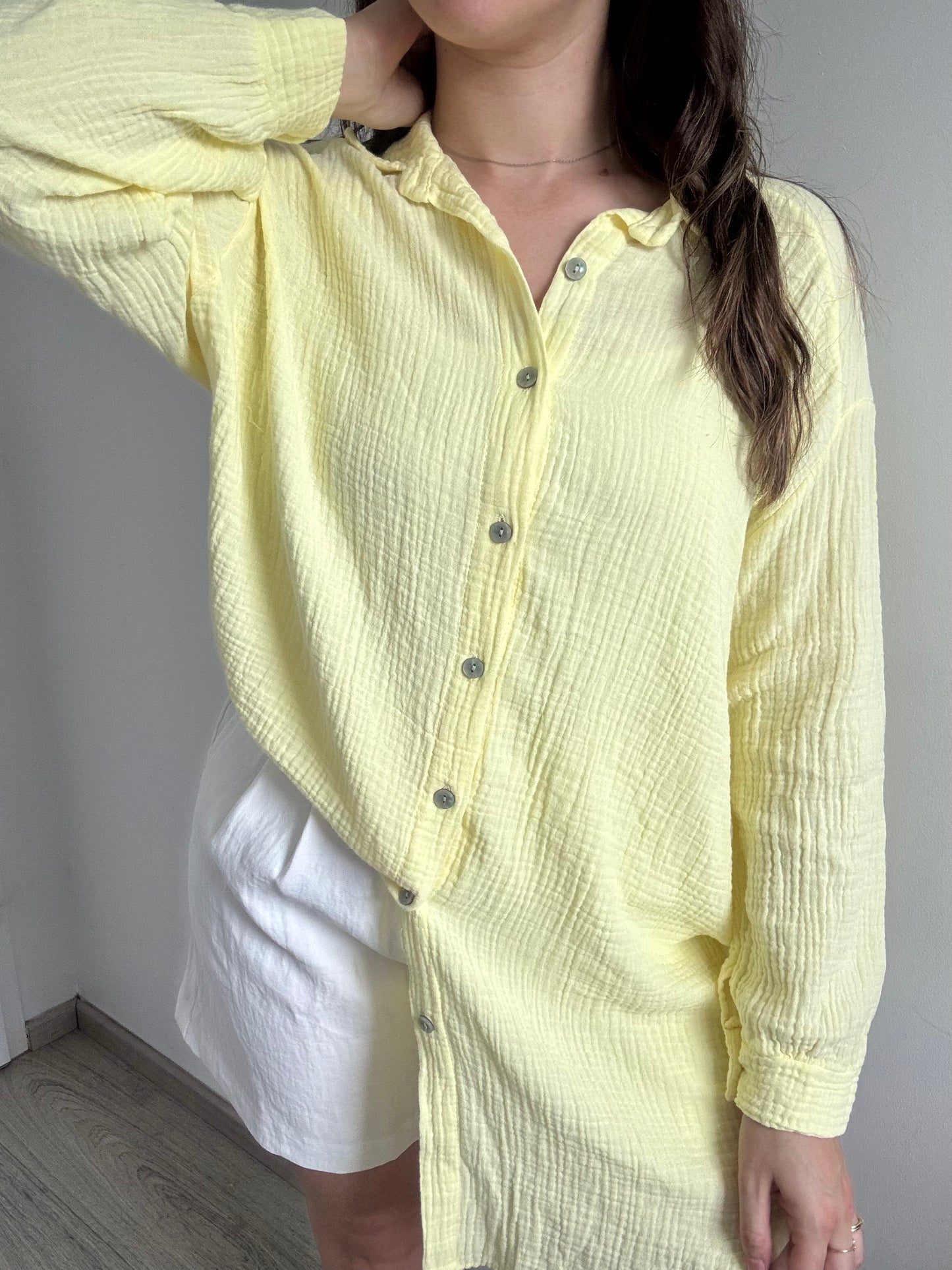 Chemise Oversize HILONA Jaune