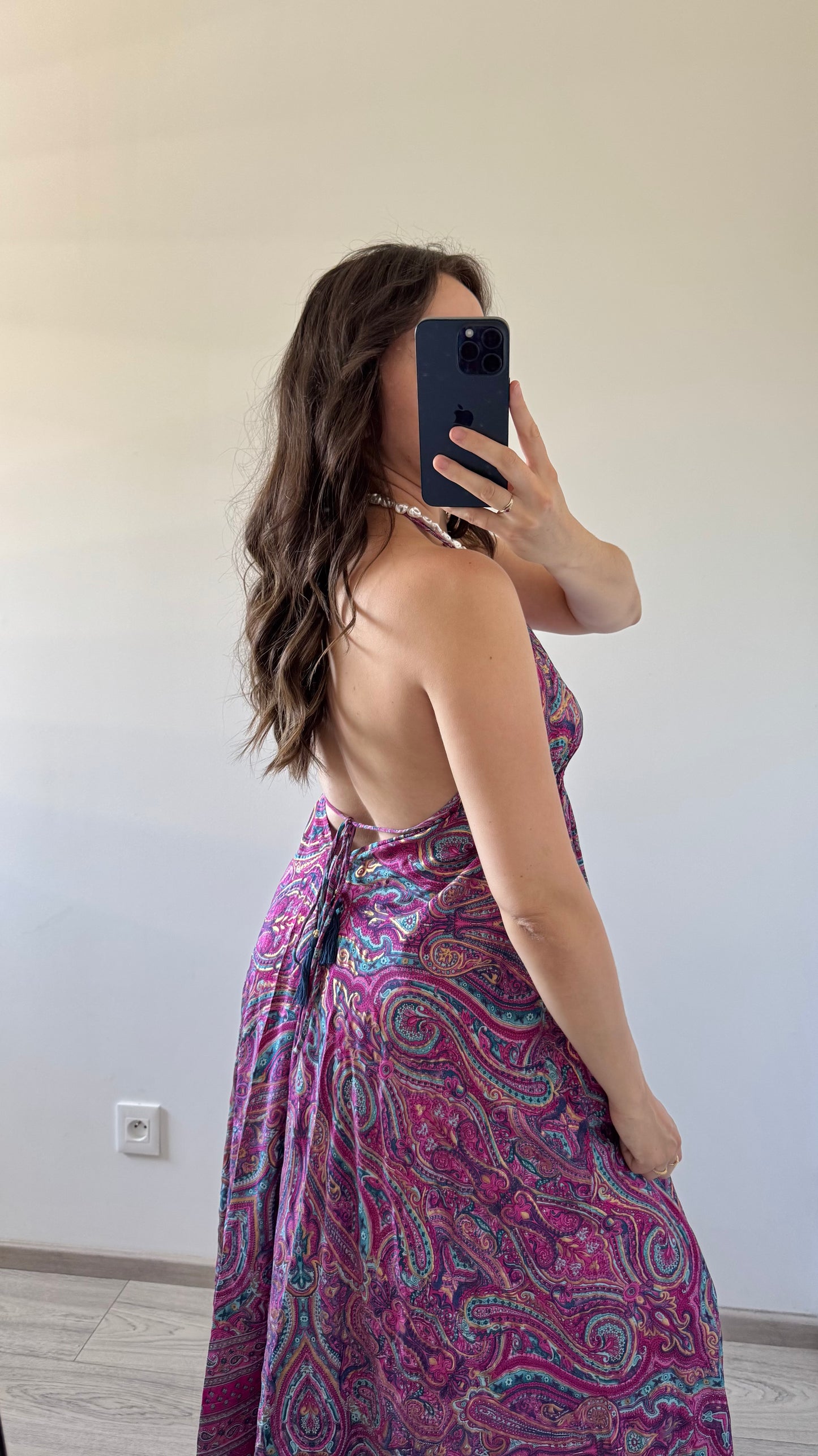 Robe Bohème Dos Nu VIOLETTE