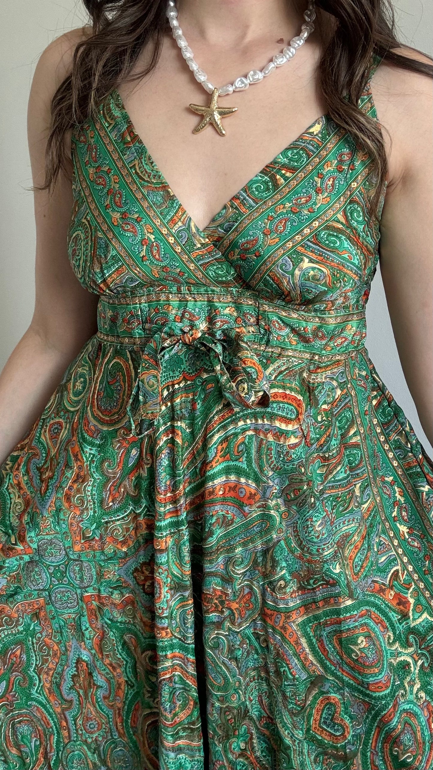 Robe Bohème Bretelles QUATRE