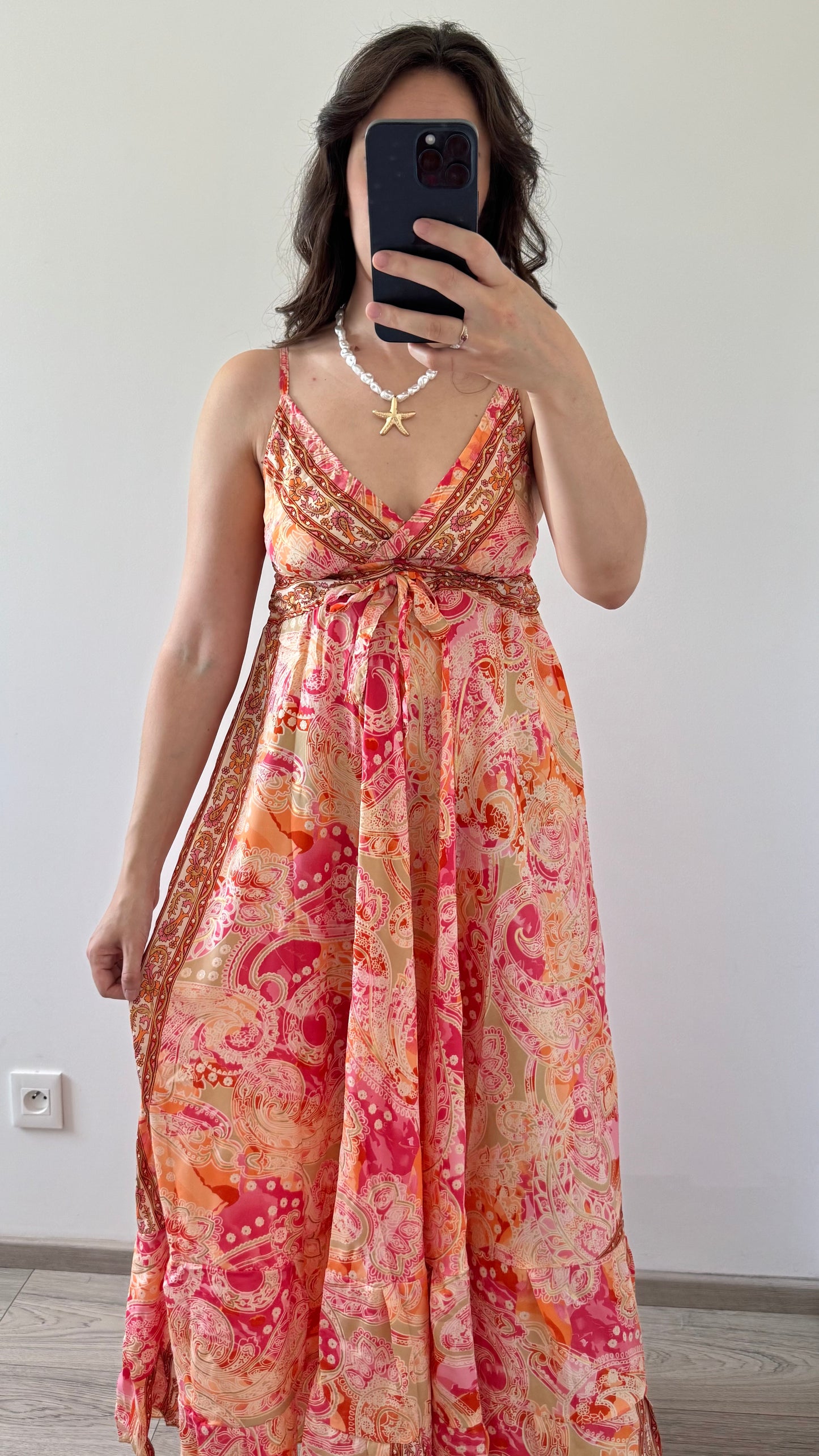 Robe Bohème Bretelles SIX