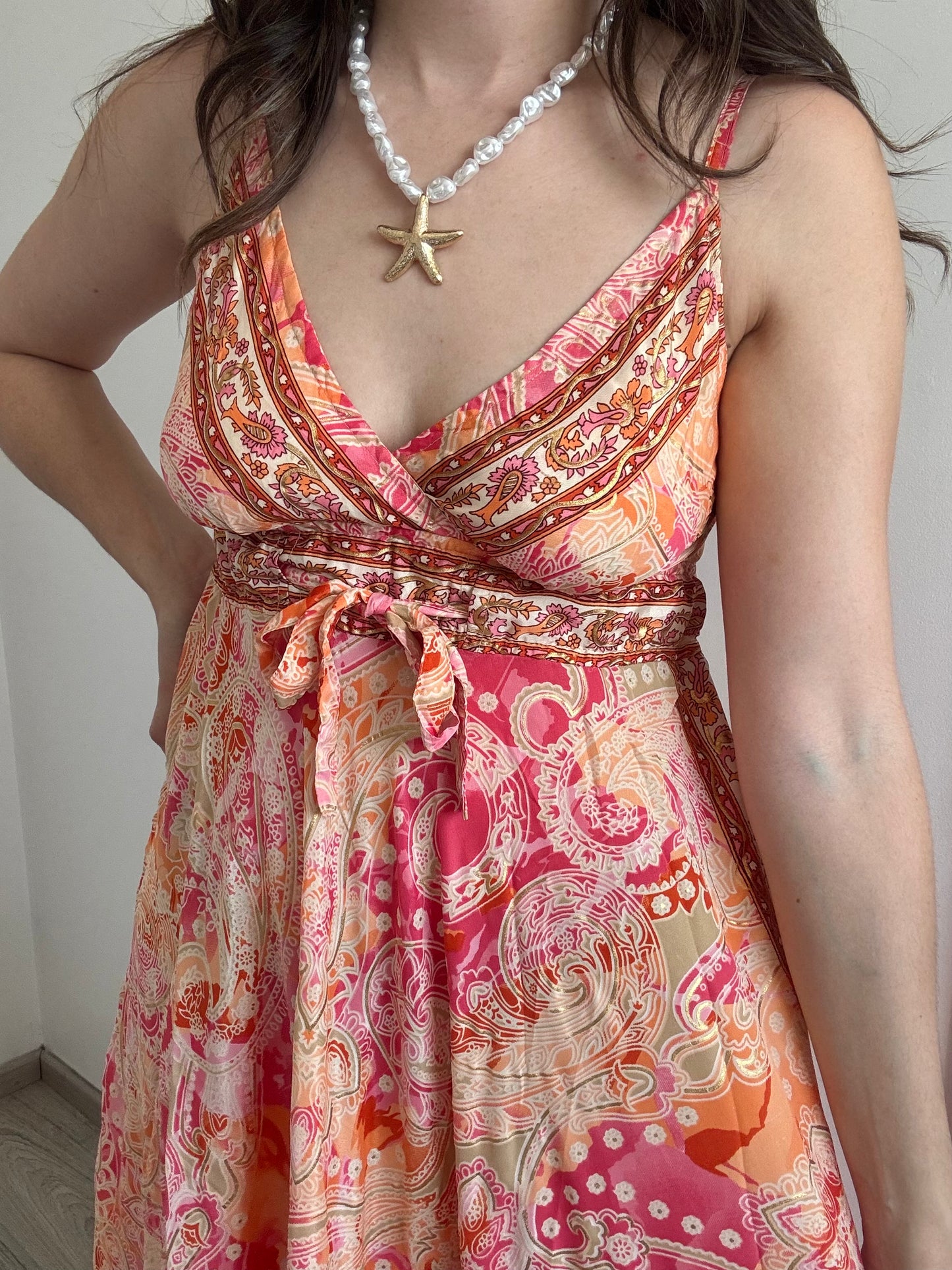 Robe Bohème Bretelles SIX