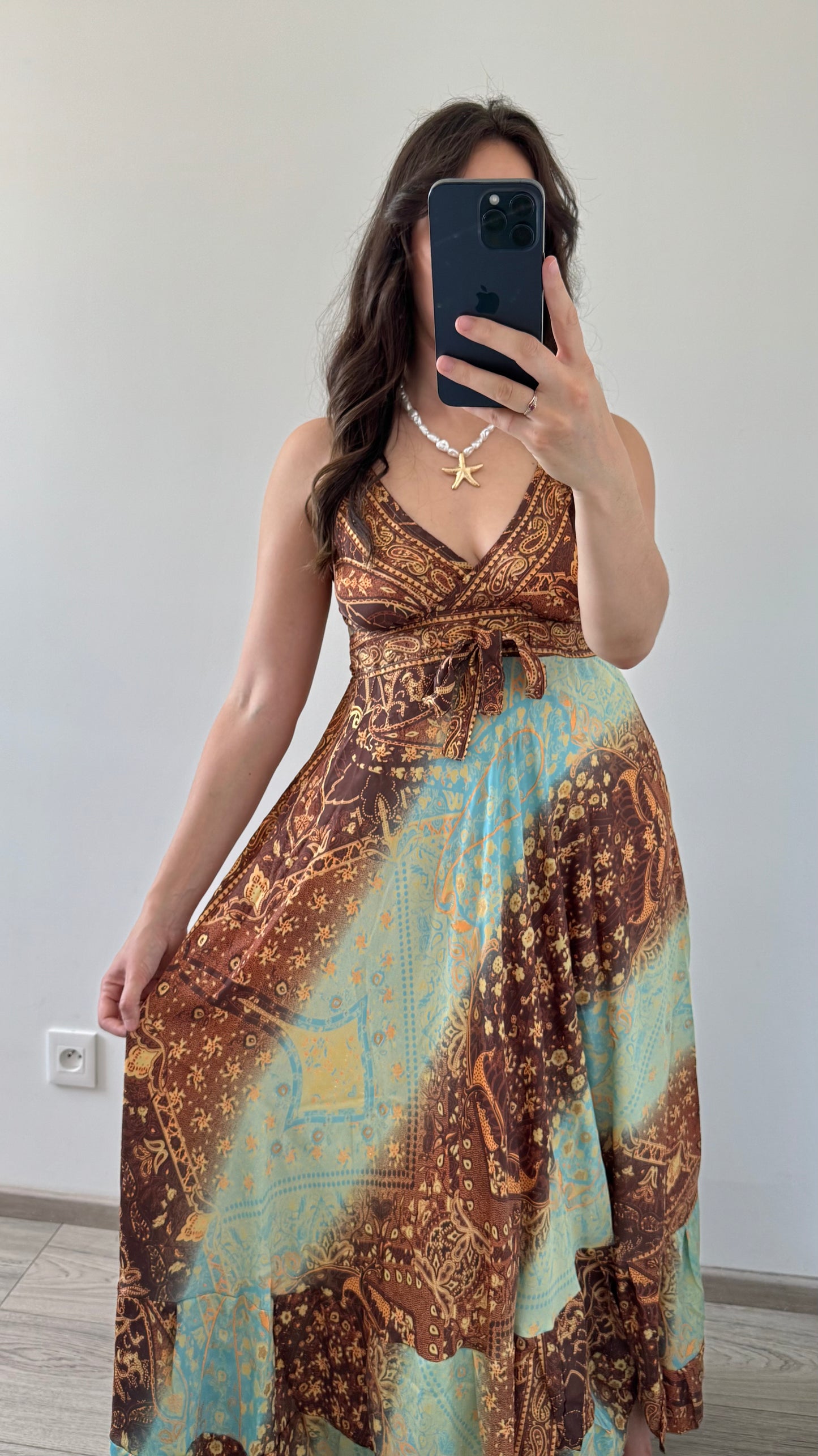 Robe Bohème Bretelles CINQ