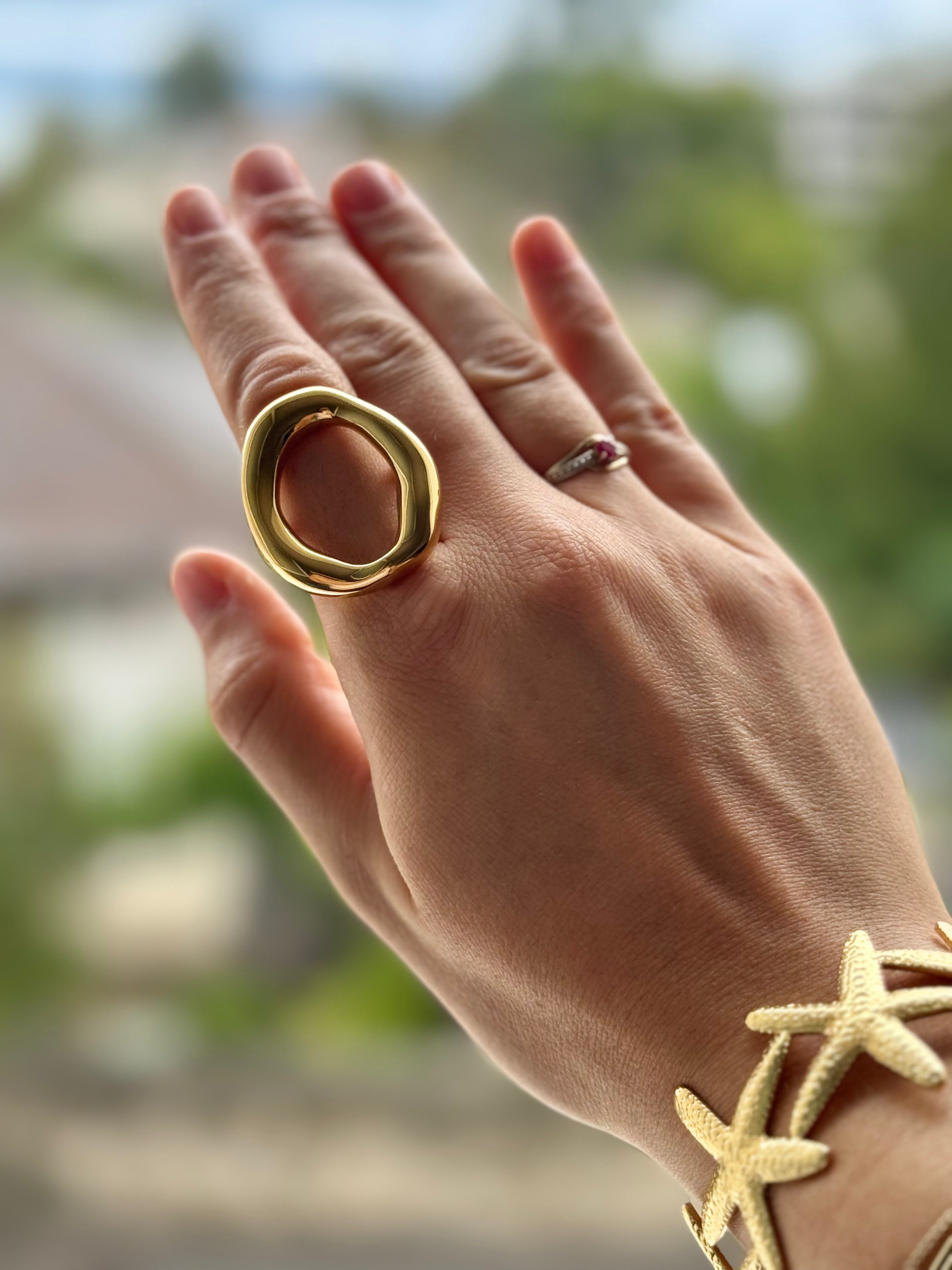 Bague Géométrique