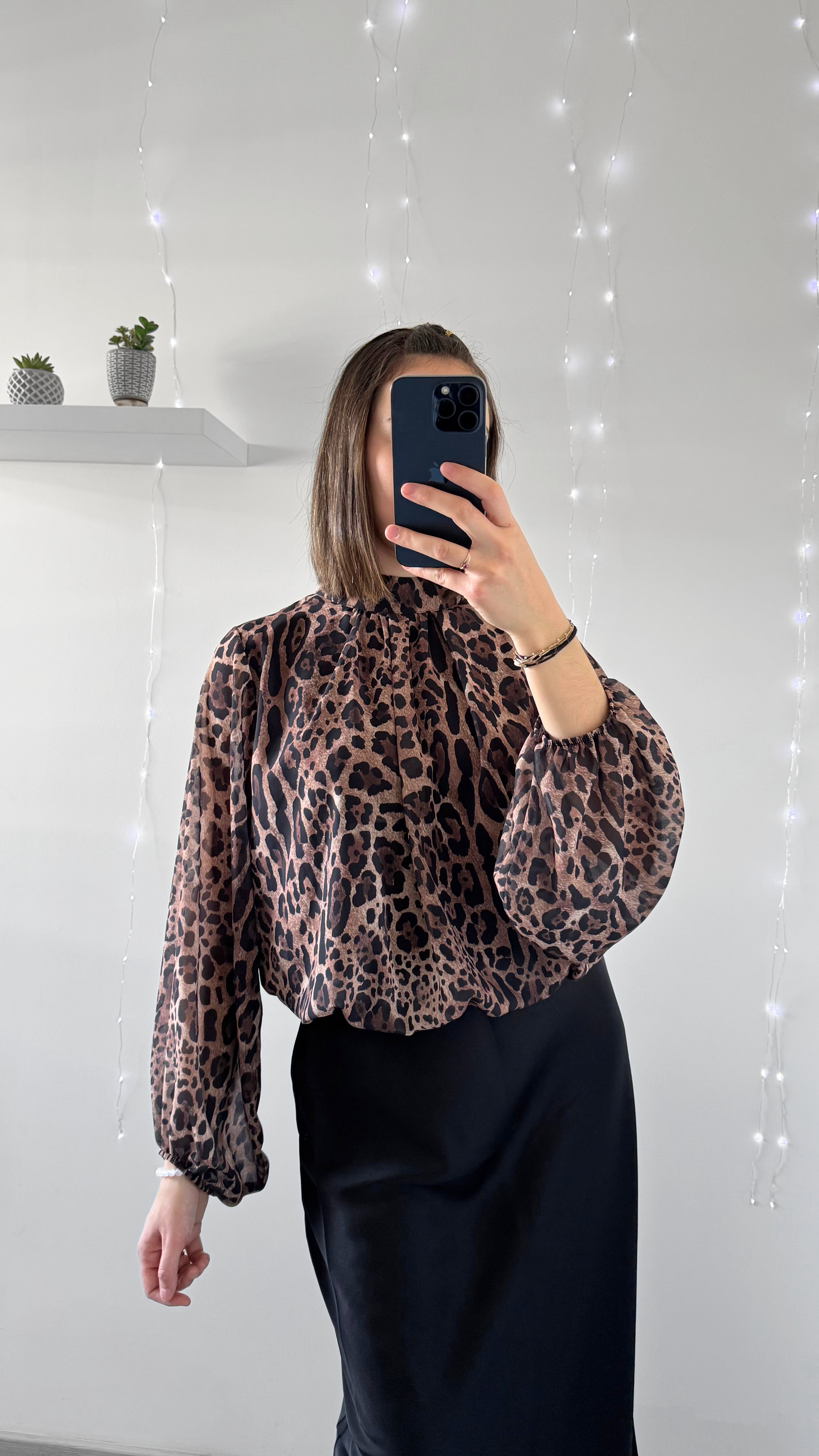 Blouse Léopard SONIA