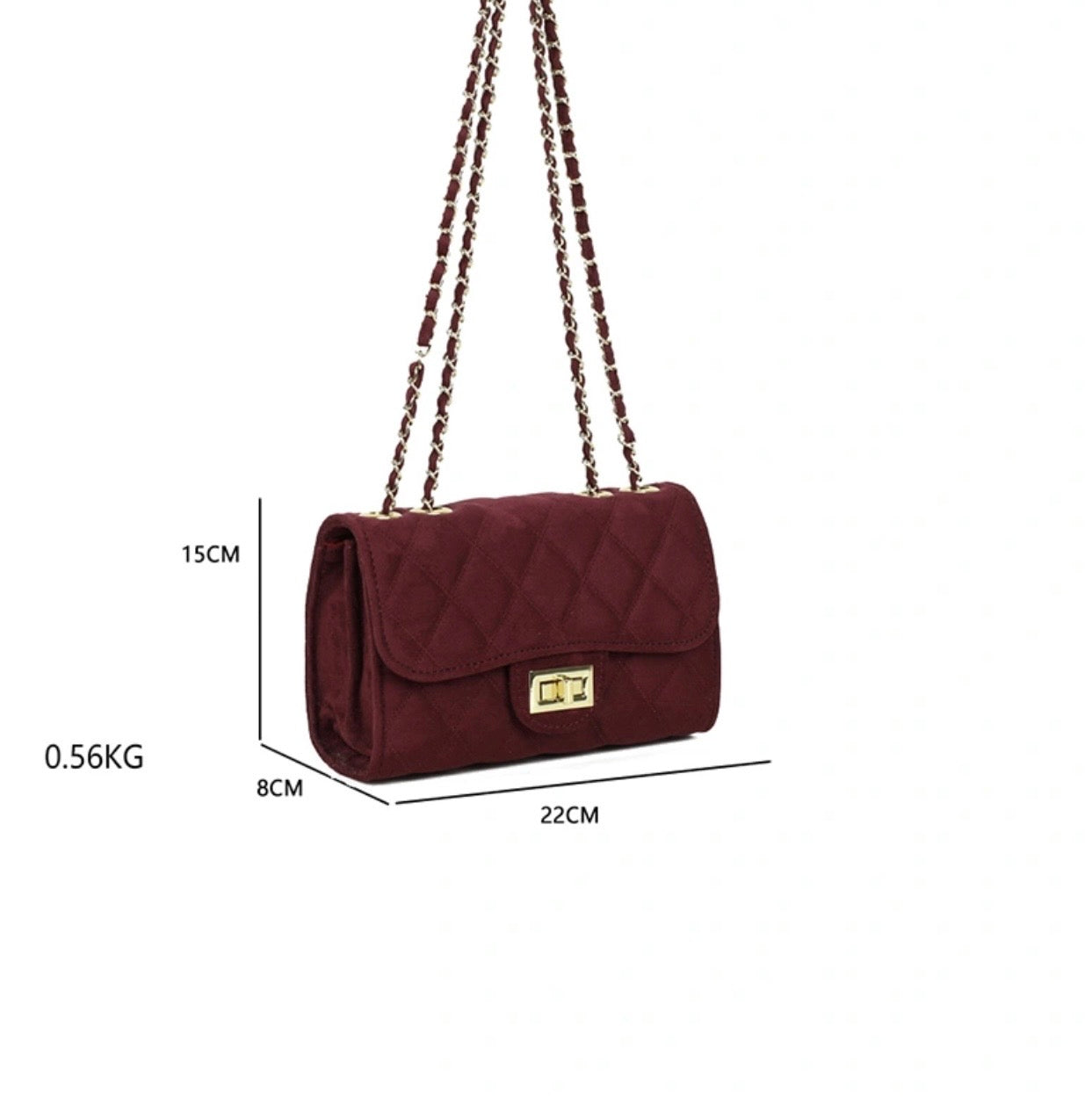 Sac Kelly Bordeaux