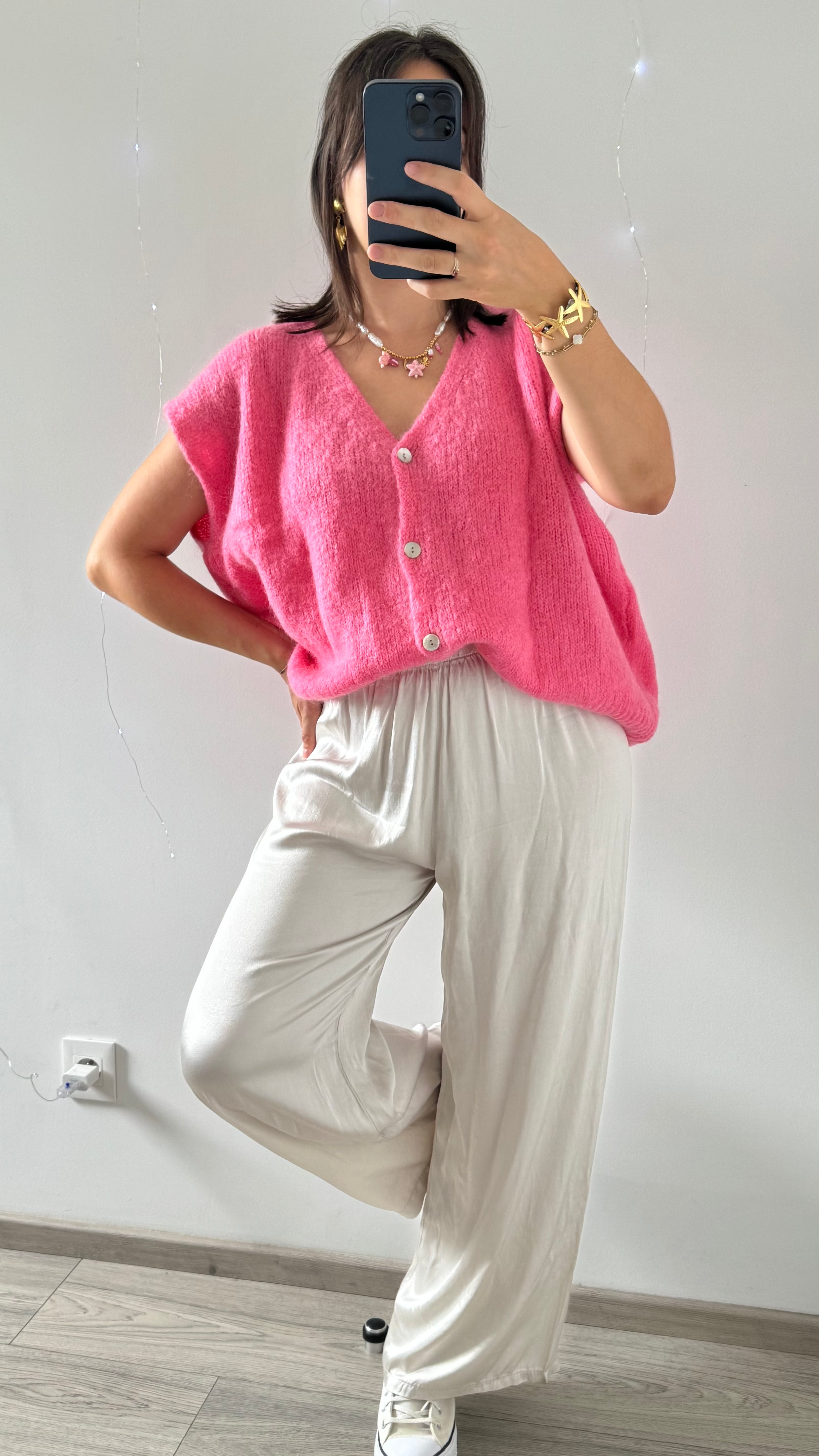 Pantalon satiné SALOMÉ Yvoire