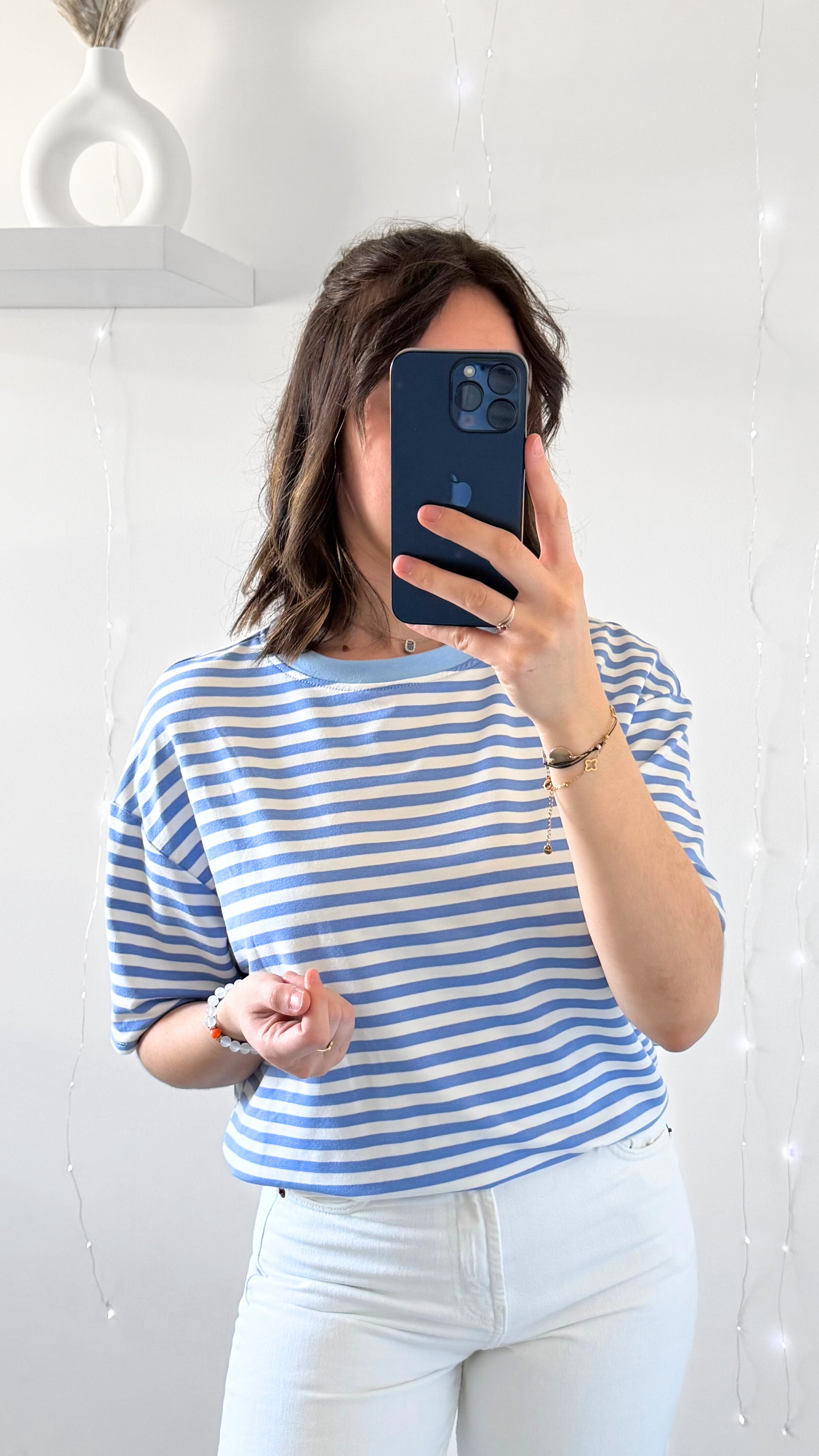 T-shirt À Rayures ALICE Bleu