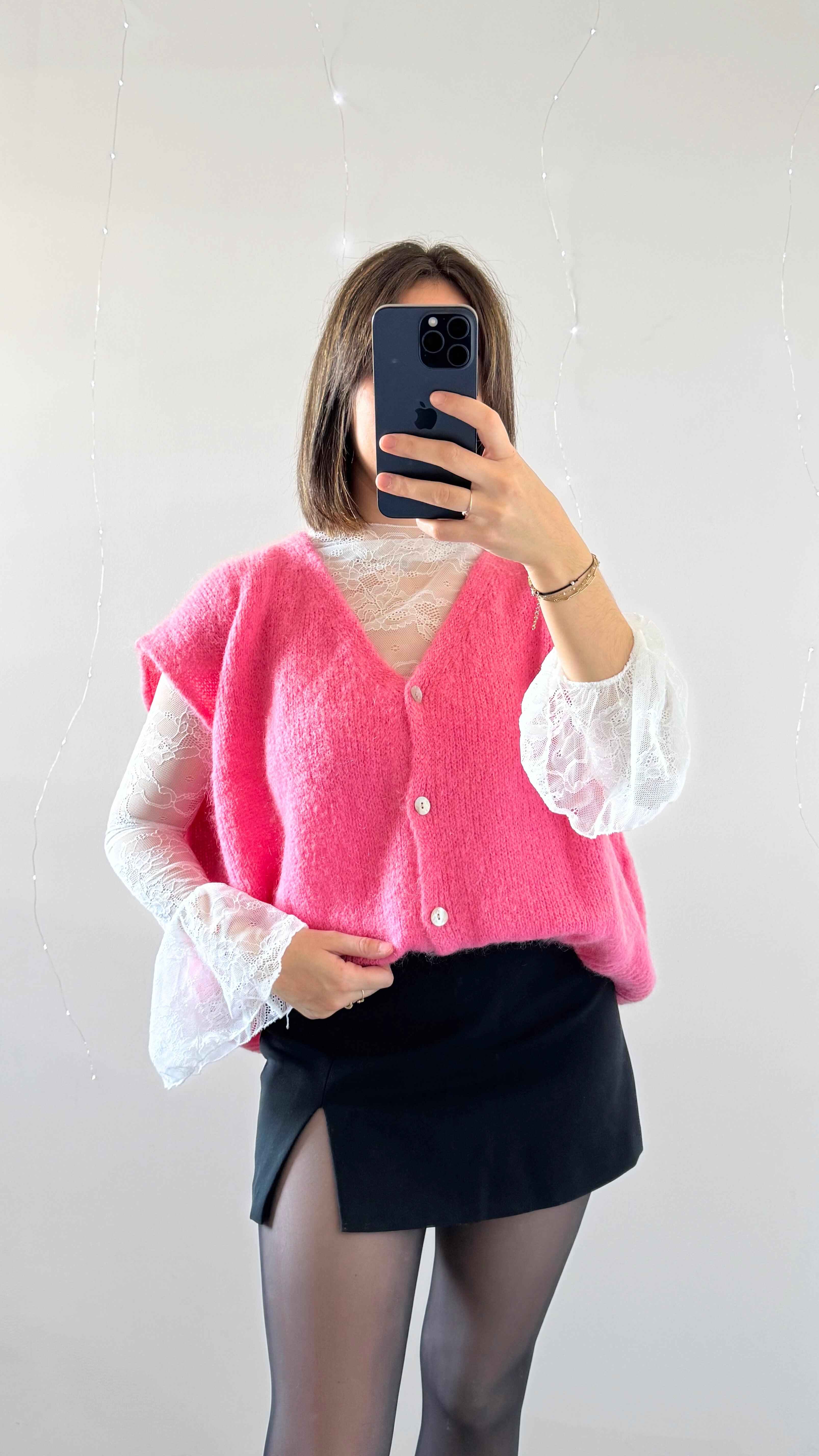 Gilet Sans Manche NORA Rose