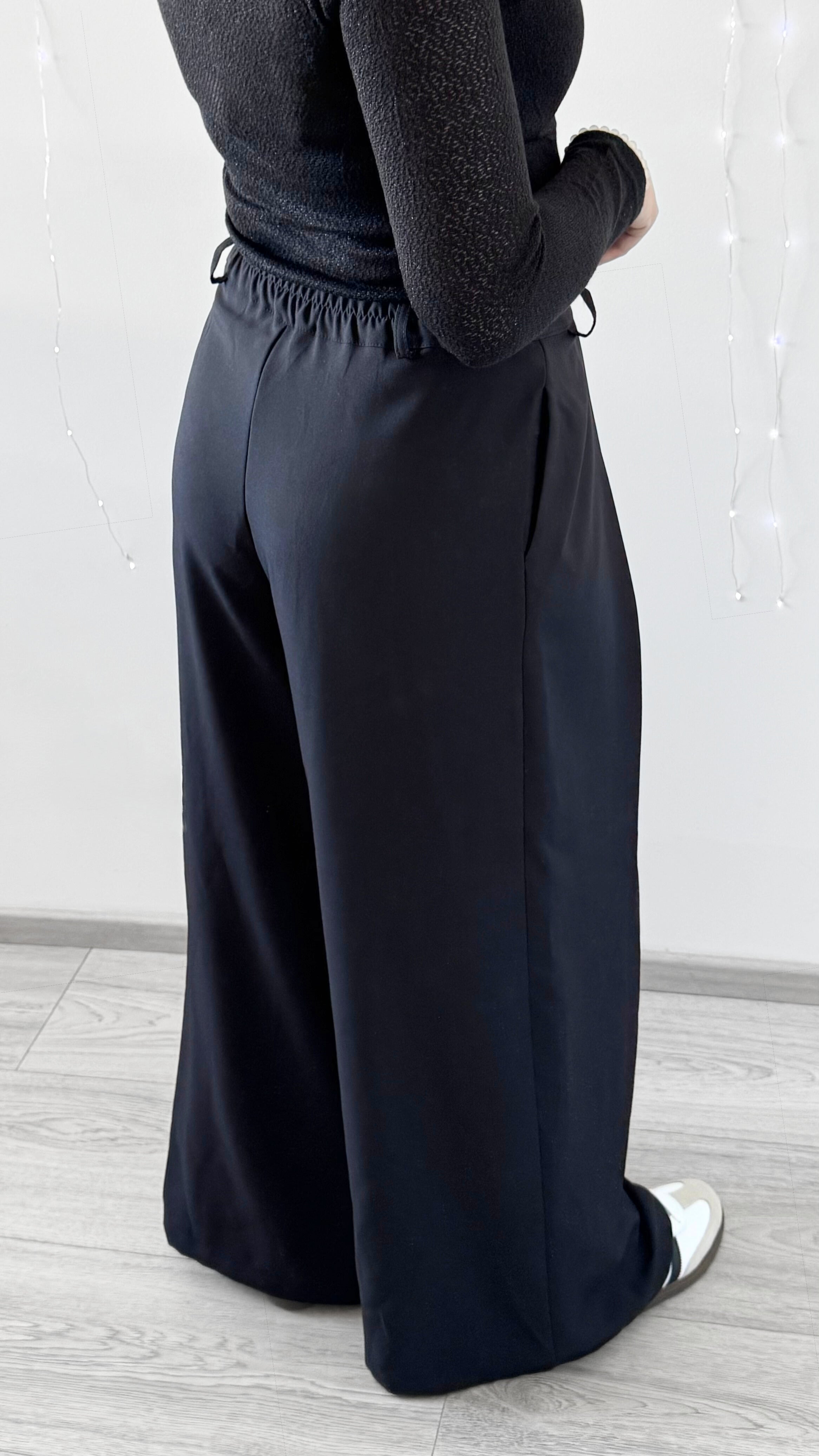 Pantalon Large VICTORIA Noir