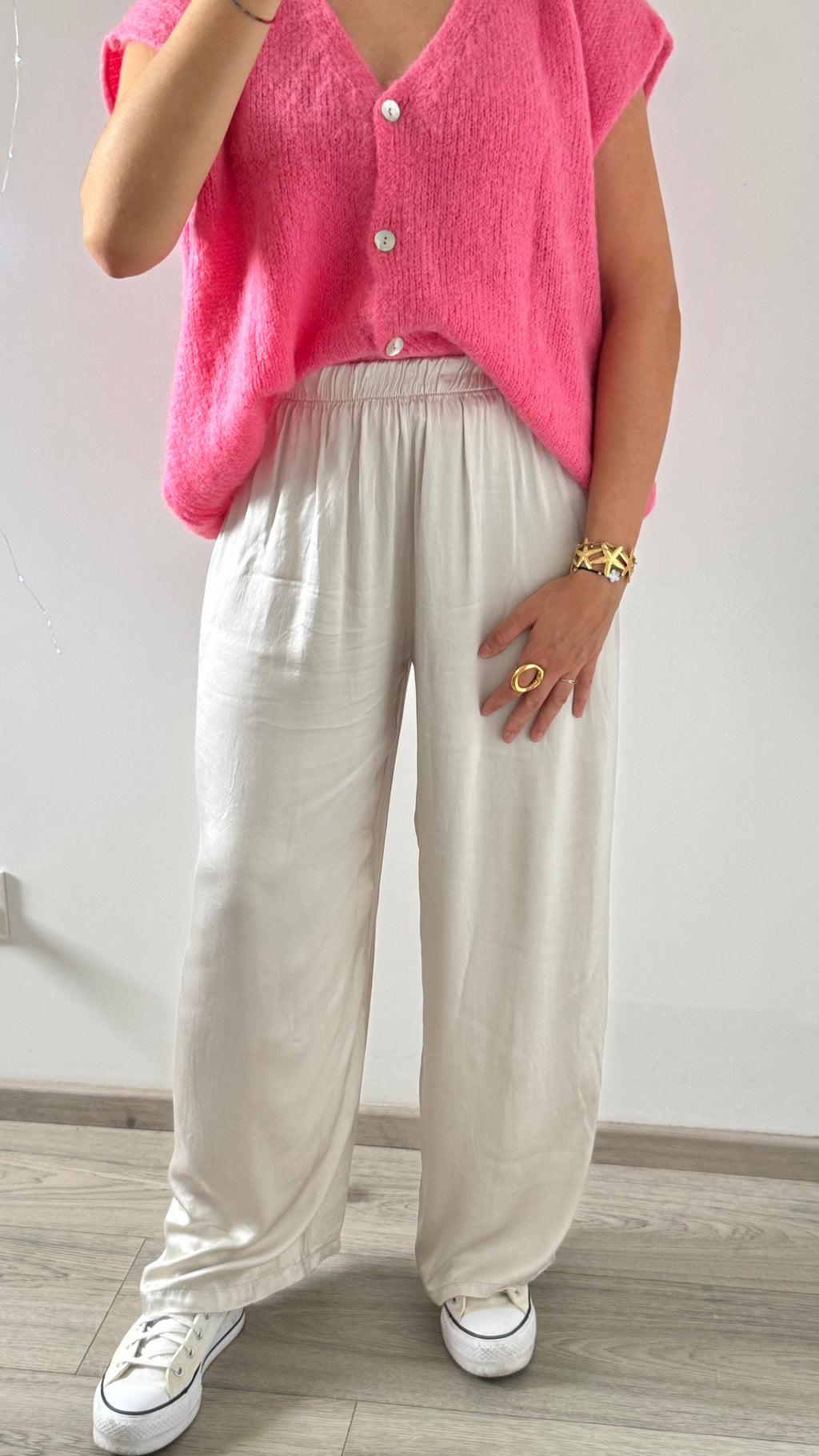 Pantalon satiné SALOMÉ Yvoire