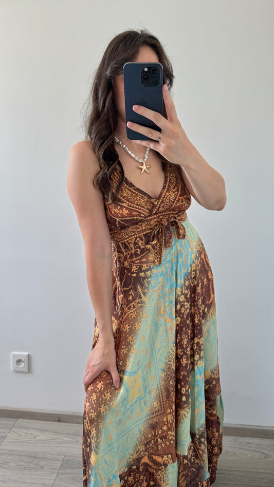 Robe Bohème Bretelles CINQ