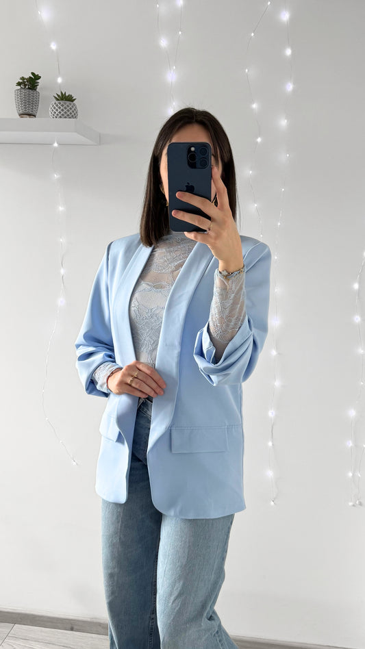 Blazer CÉLINE Bleu Ciel