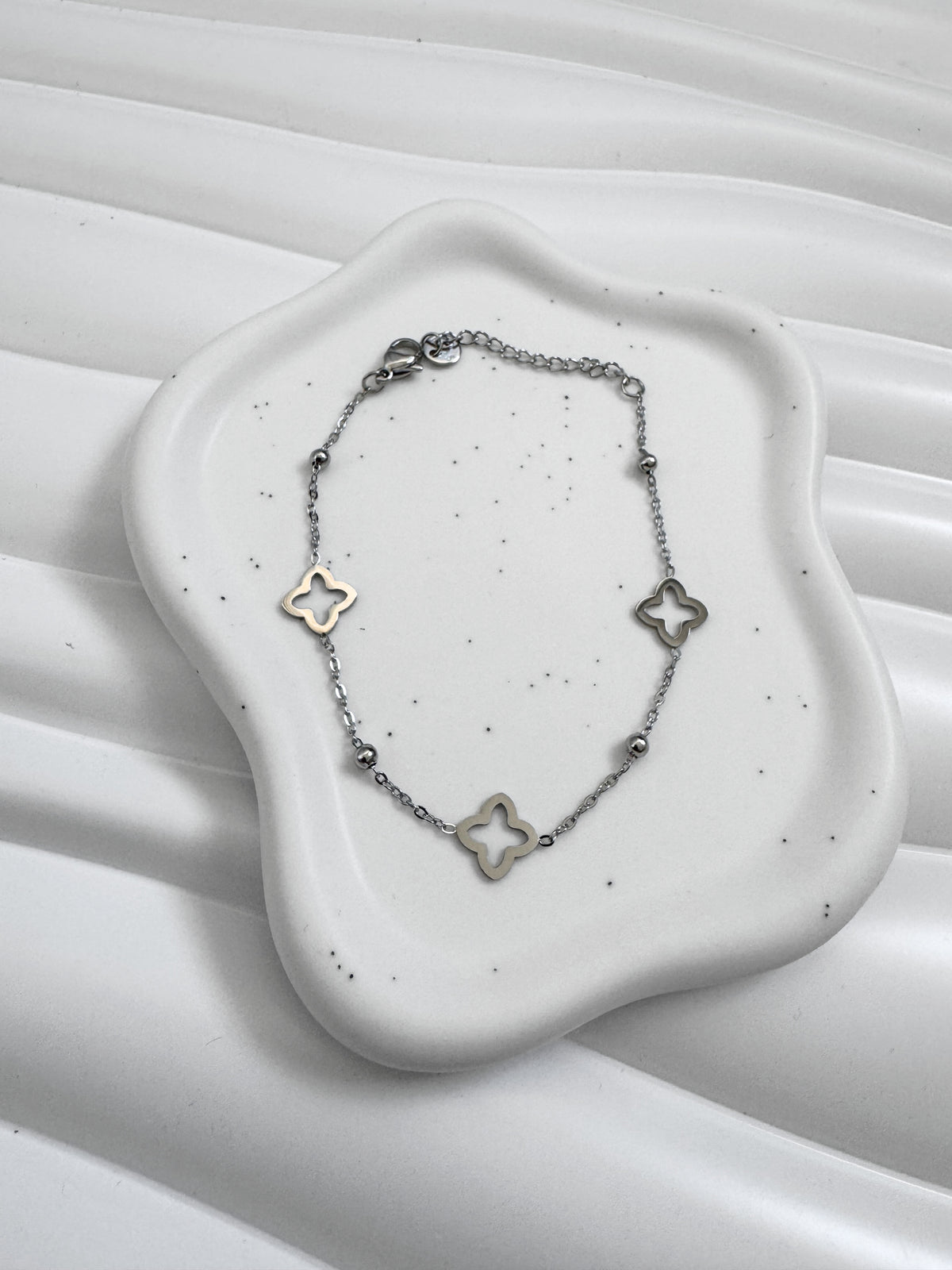 Bracelet 3 Trèfles Argent