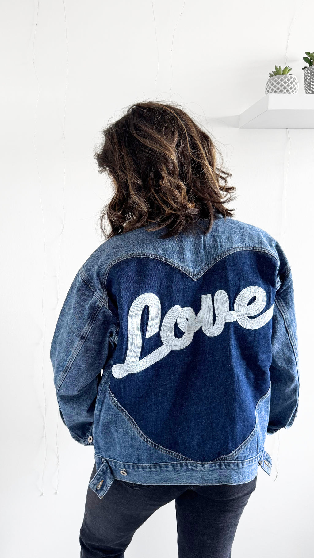 Veste En Jean LOVE