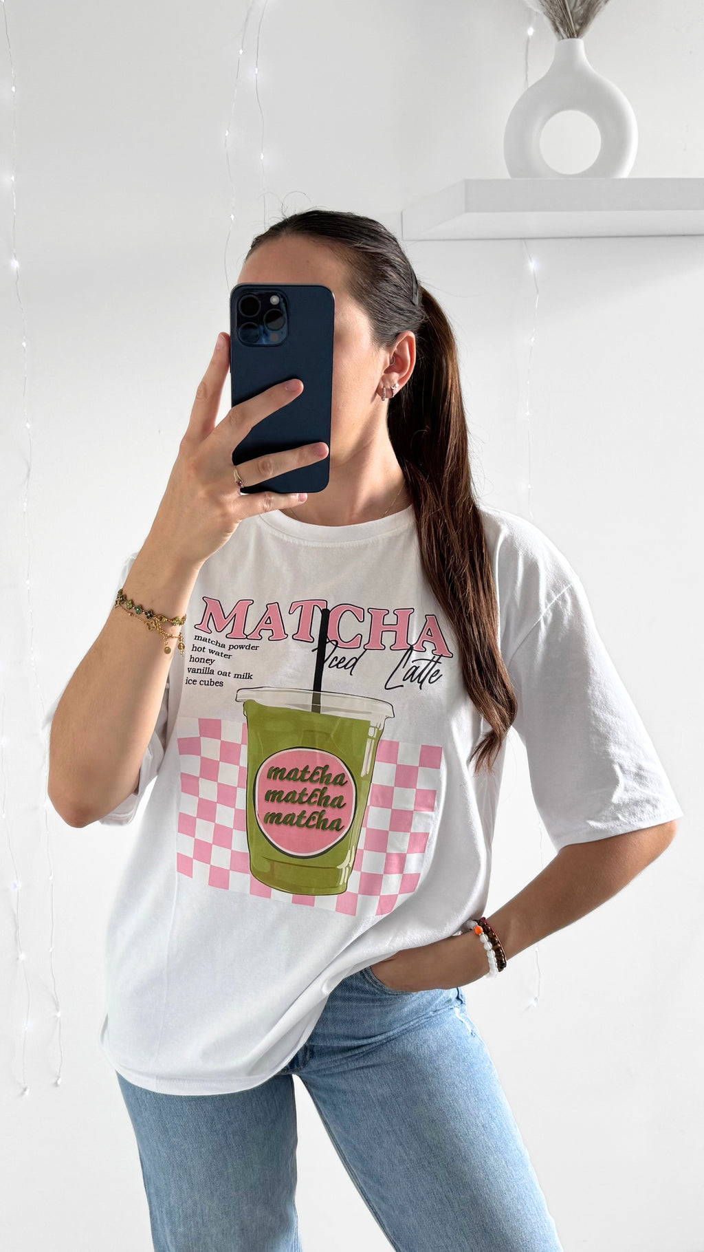 T-shirt MATCHA Blanc