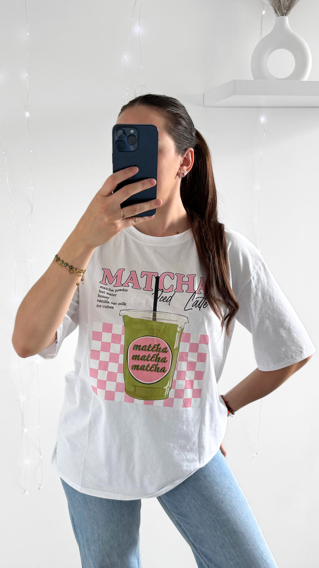 T-shirt MATCHA Blanc