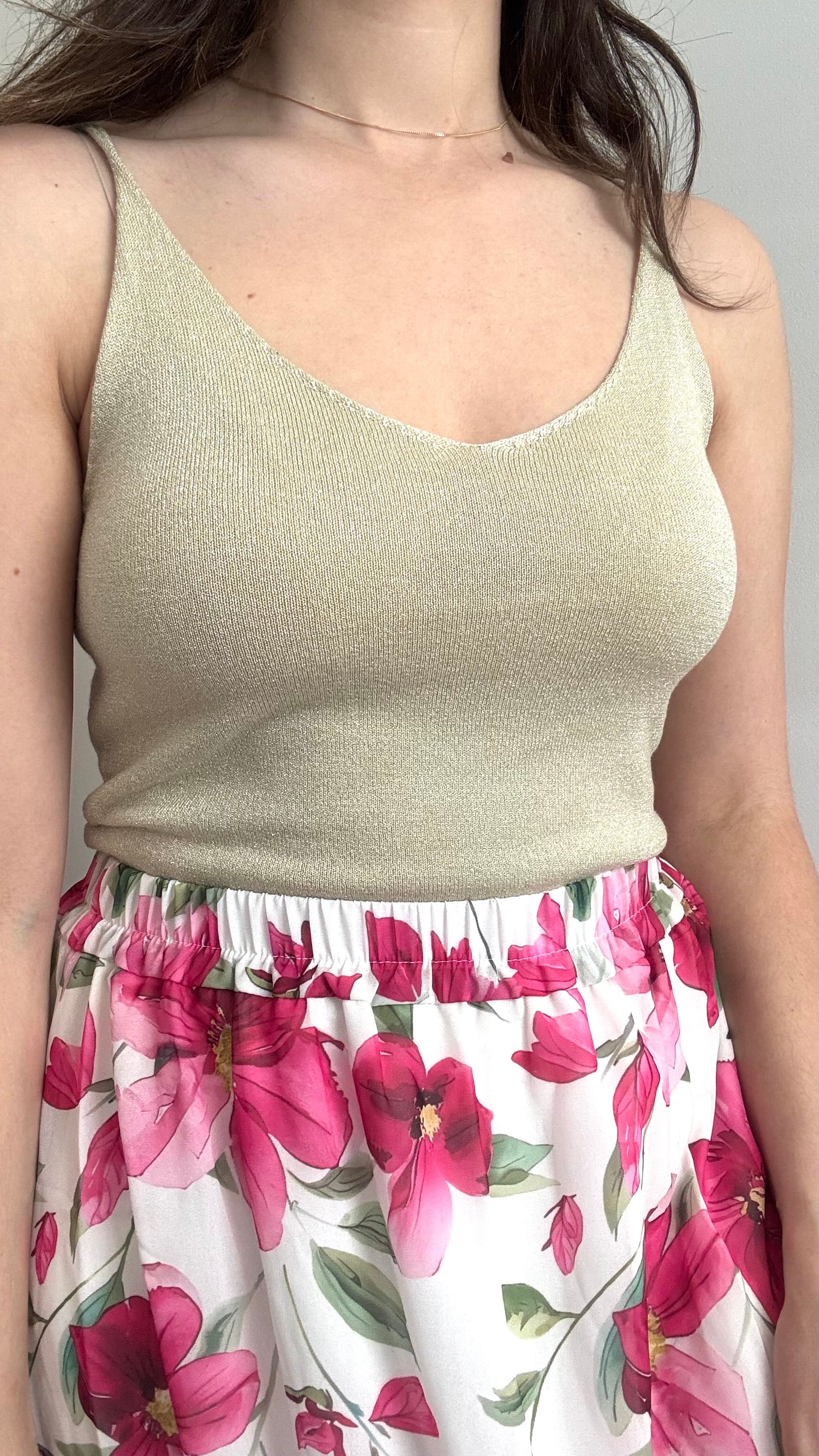 Débardeur SHINE Beige