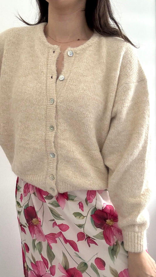 Gilet Doux TARA Beige