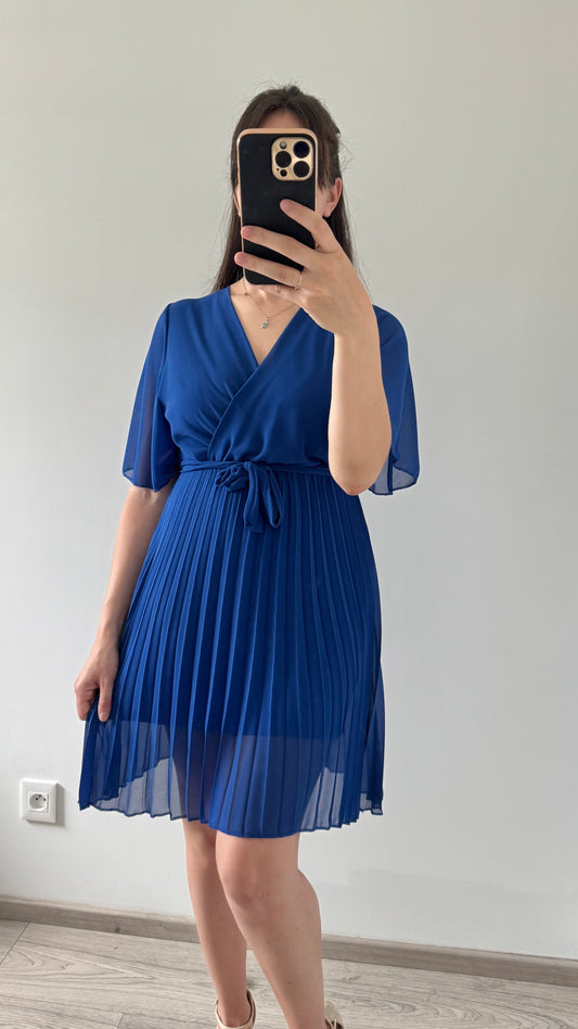 Robe Courte ALEXIA Bleu