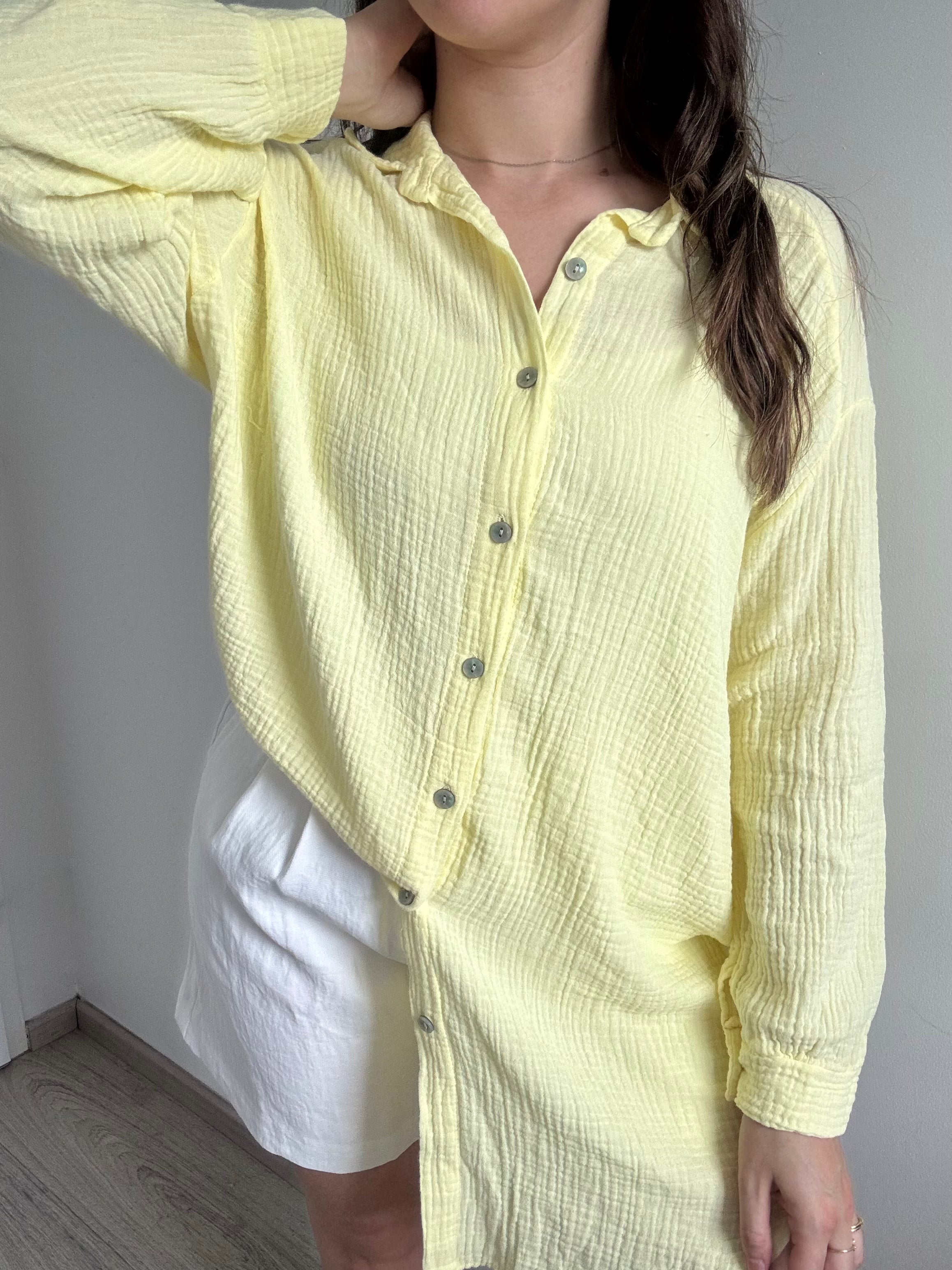 Chemise Oversize HILONA Jaune