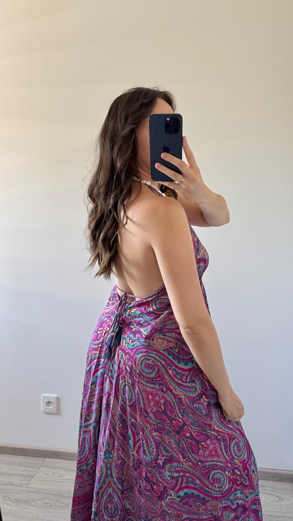 Robe Bohème Dos Nu VIOLETTE