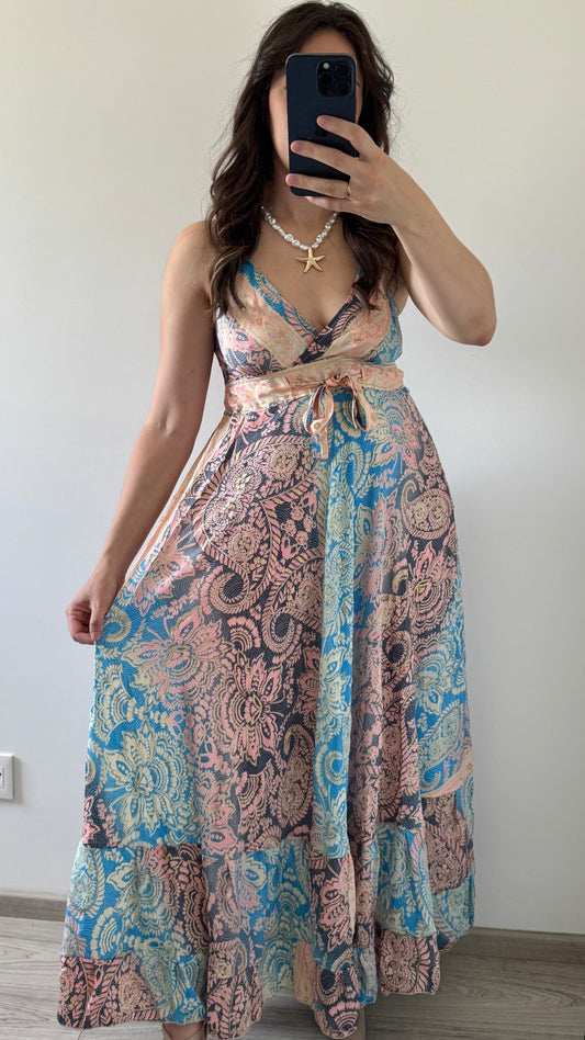 Robe Bohème Bretelles DEUX