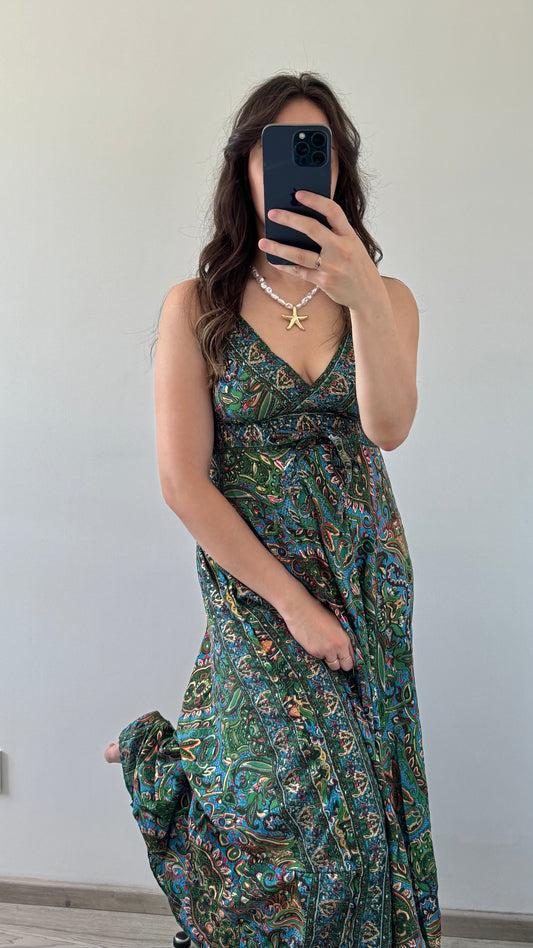 Robe Bohème Bretelles NEUF