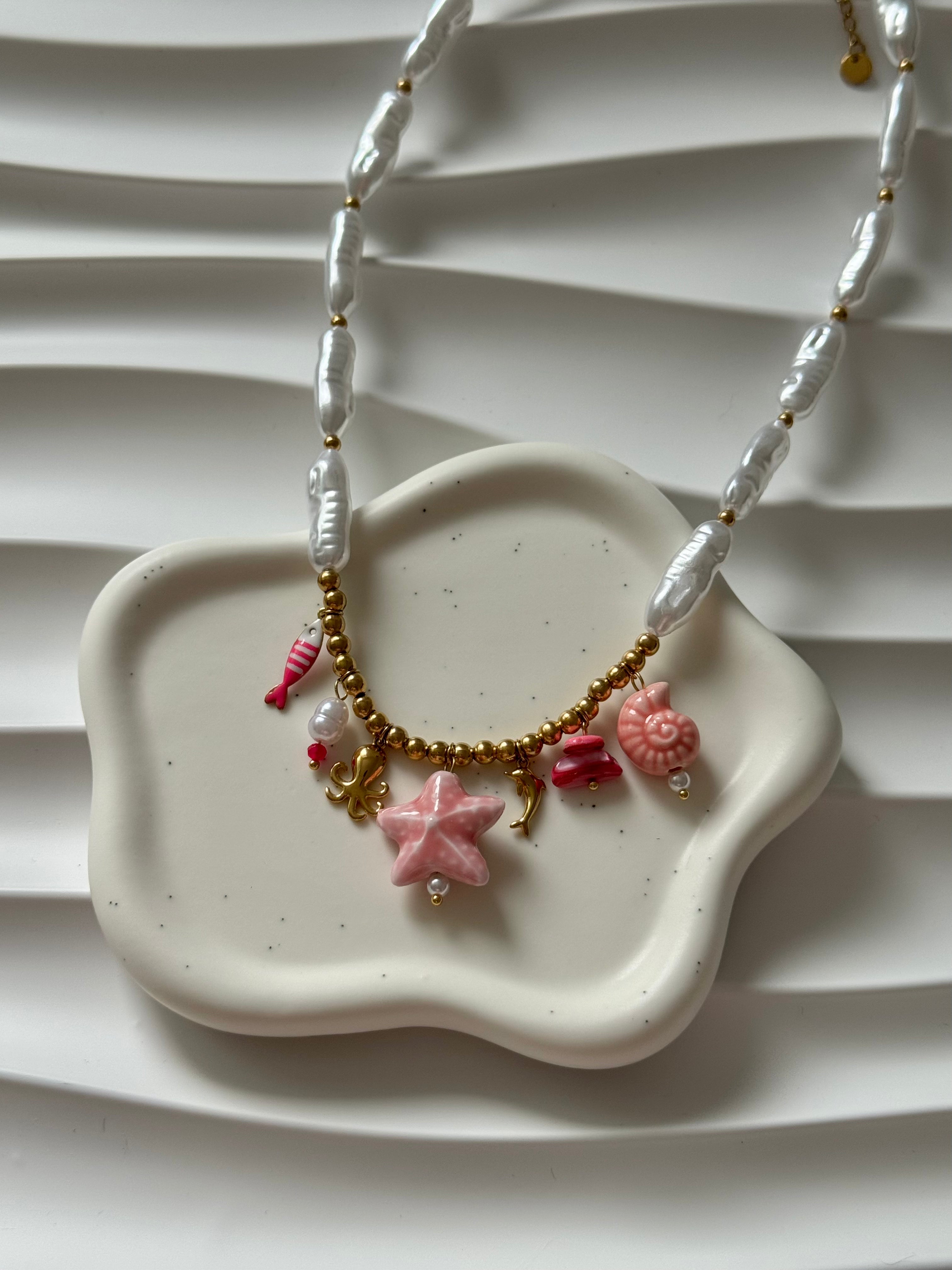 Collier Pink Ocean
