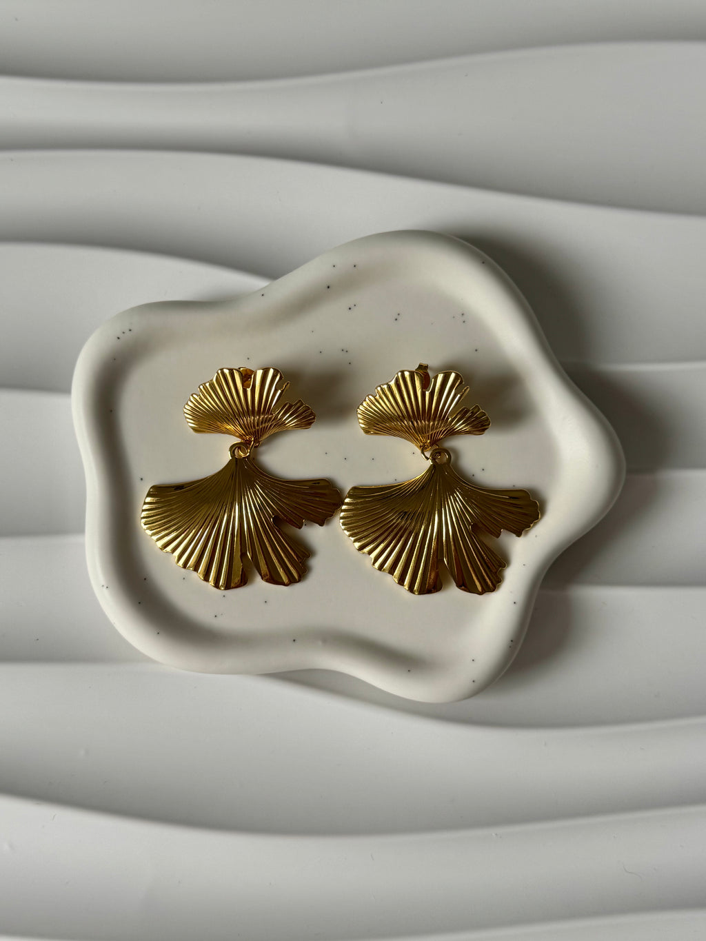 Boucles d’Oreilles Ginkgo