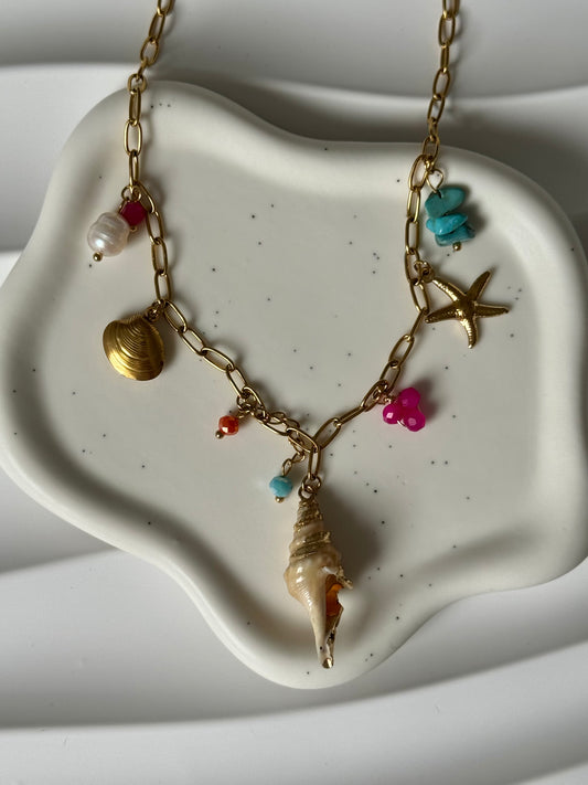 Collier Breloque Marin