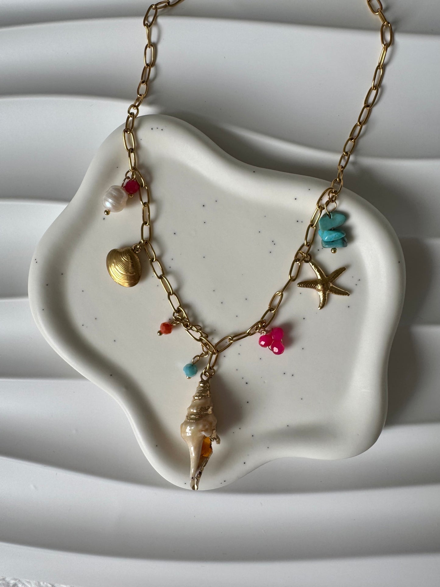 Collier Breloque Marin