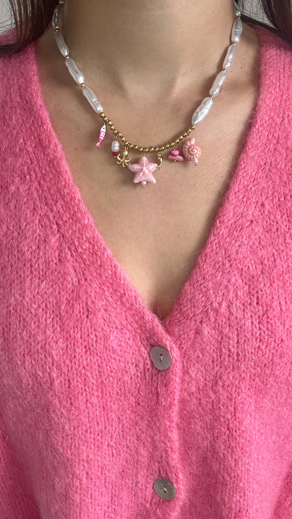 Collier Pink Ocean