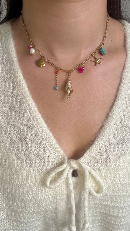 Collier Breloque Marin