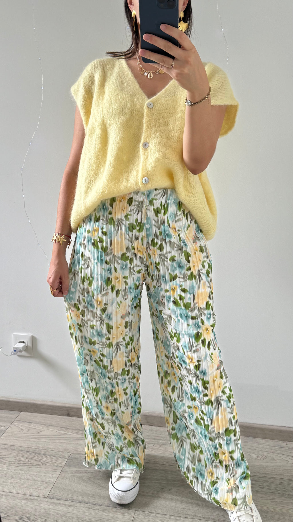 Pantalon FLORA Jaune