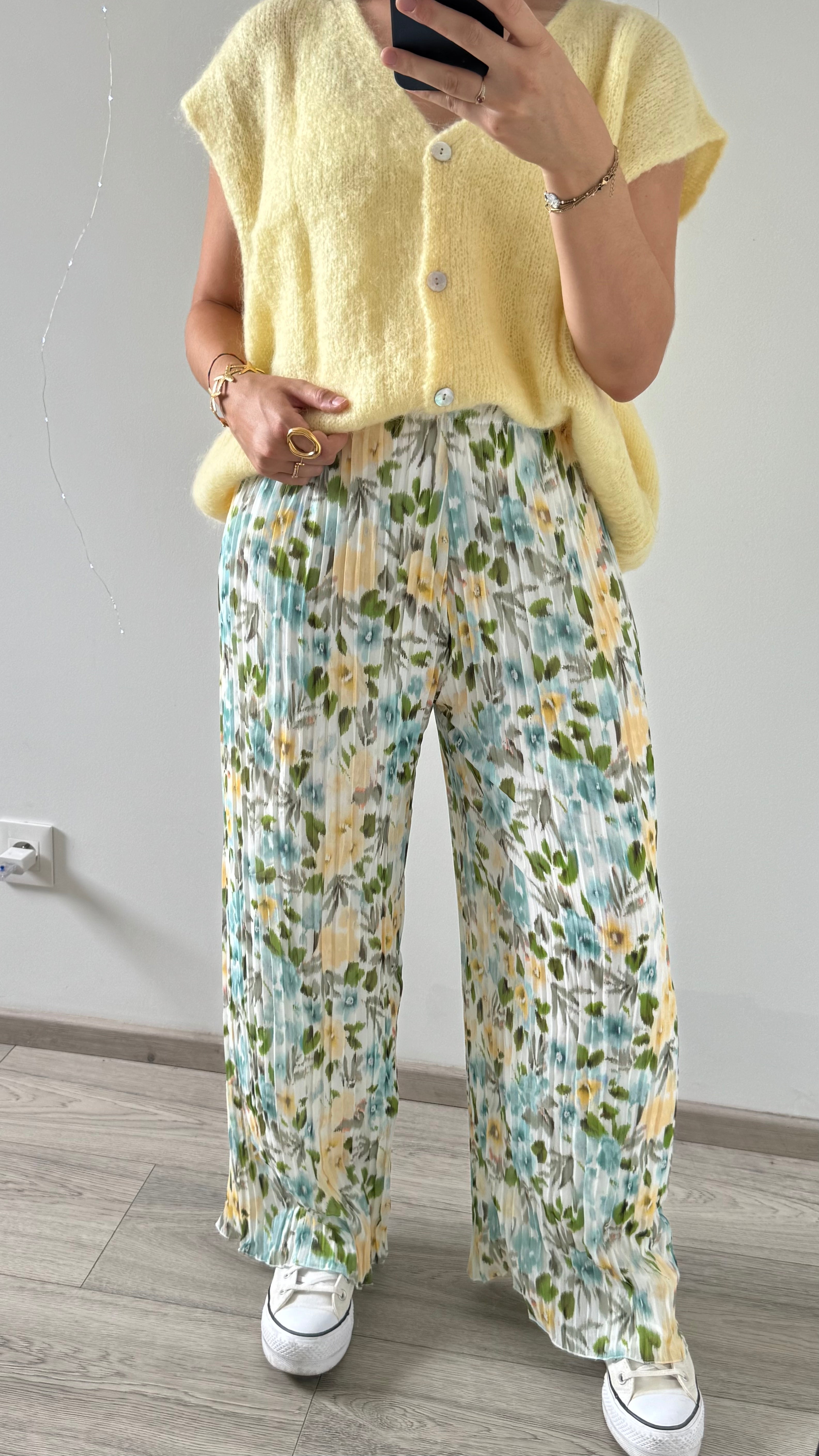 Pantalon FLORA Jaune