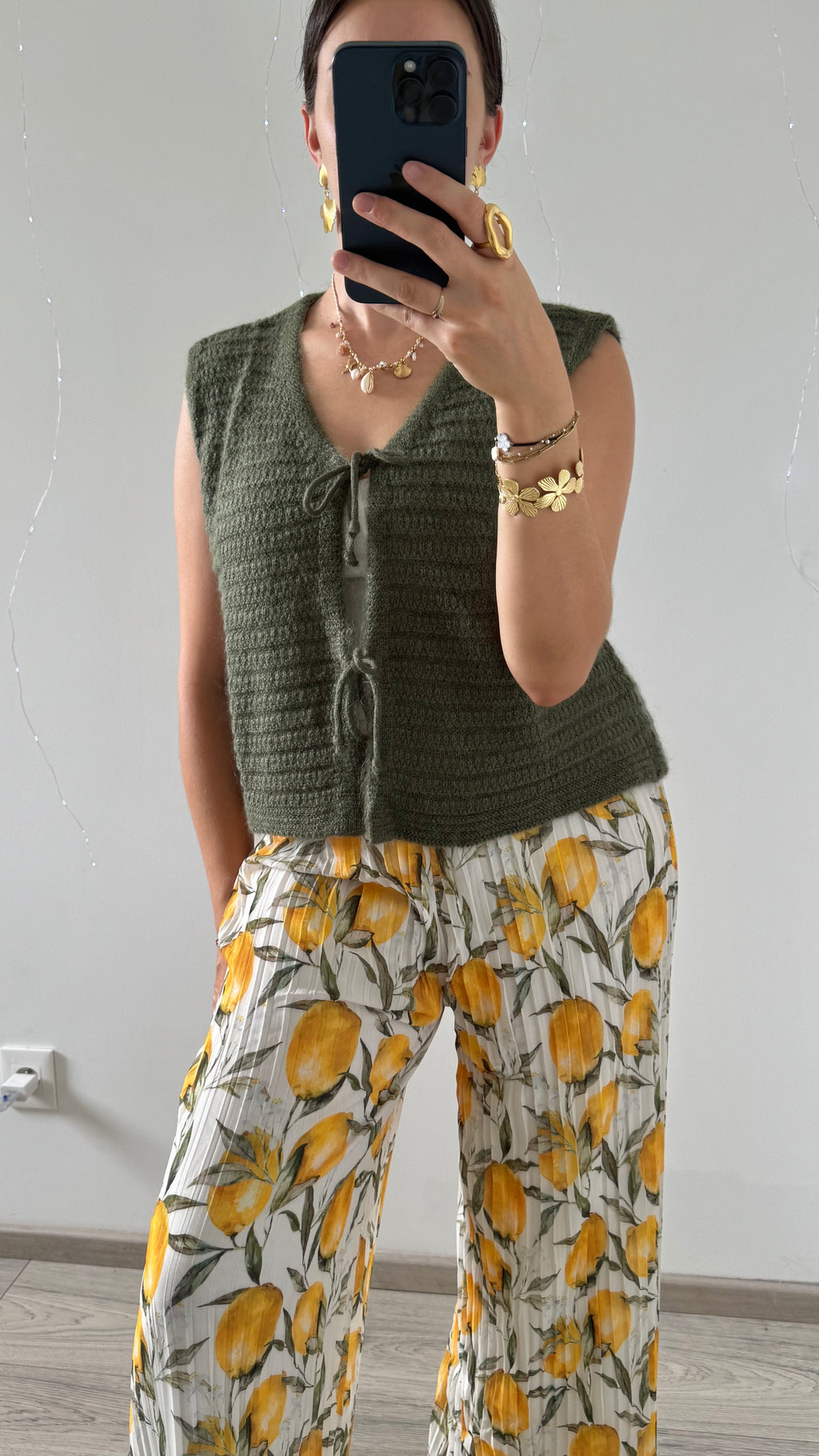 Pantalon FLORA Citron