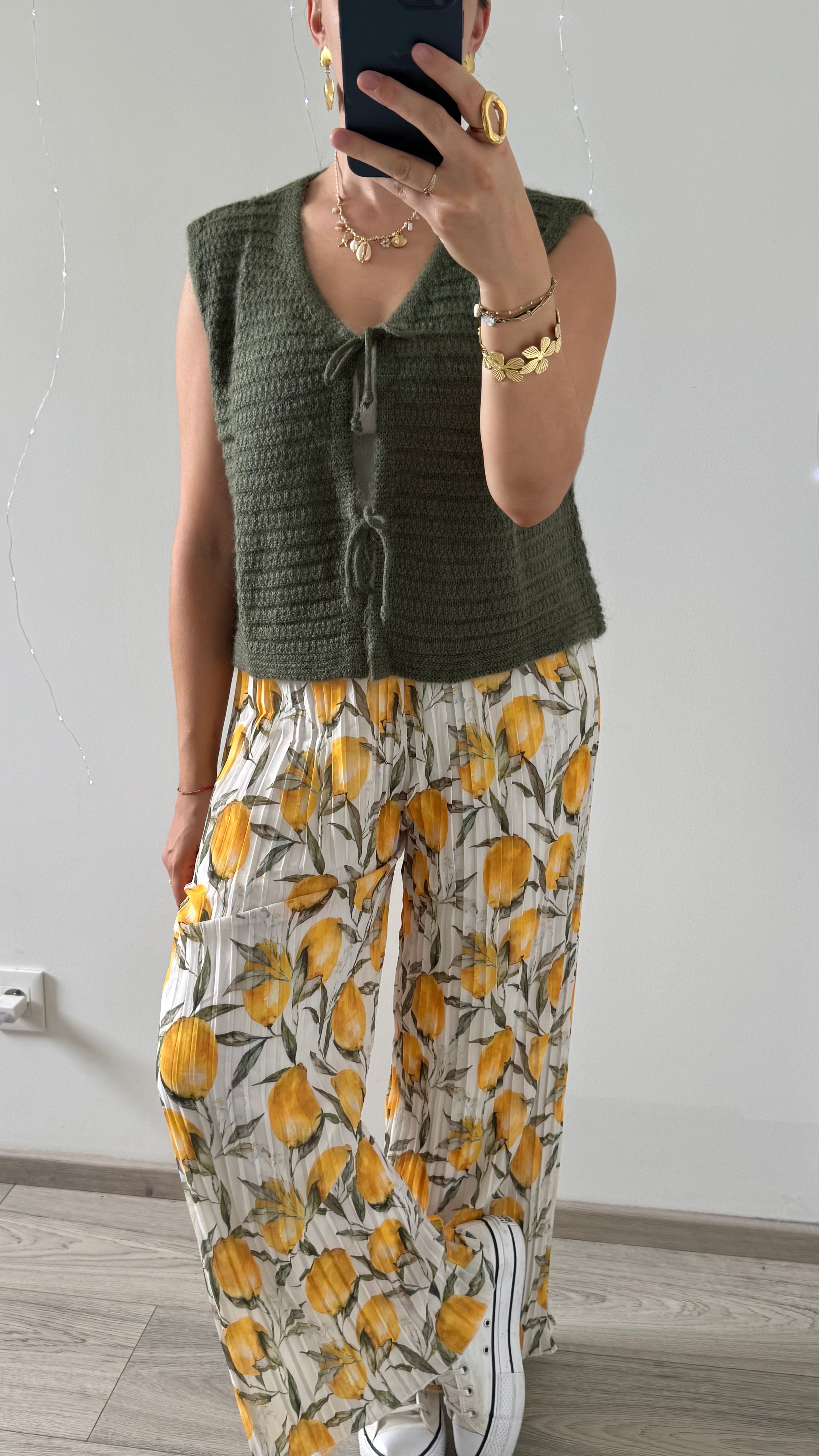 Pantalon FLORA Citron
