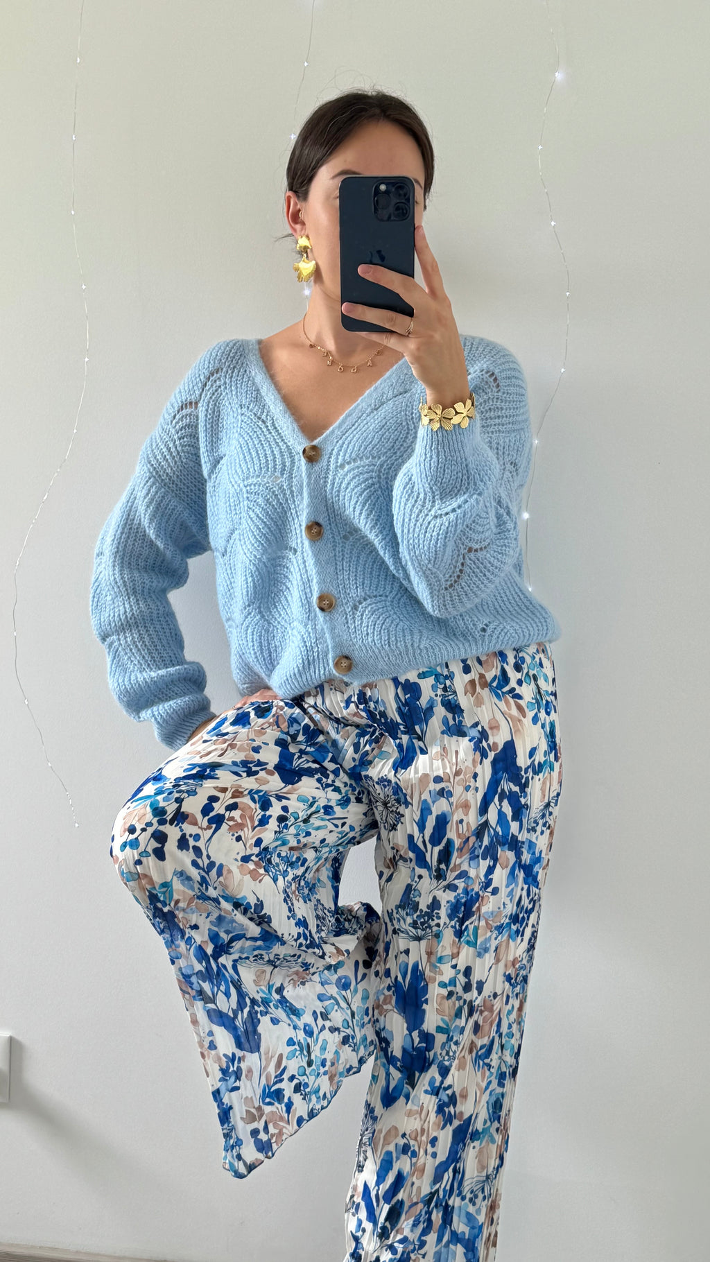 Gilet MADDY Bleu Ciel