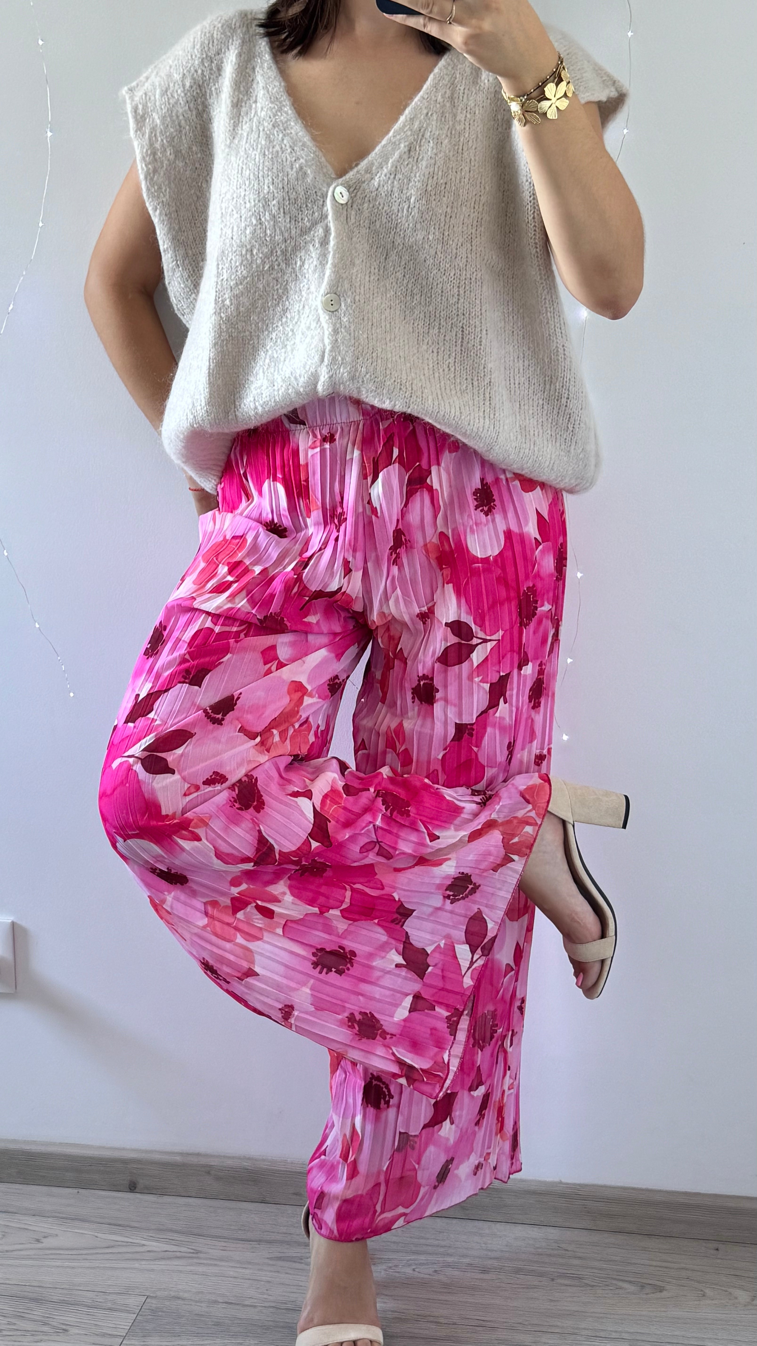 Pantalon FLORA Fuchsia