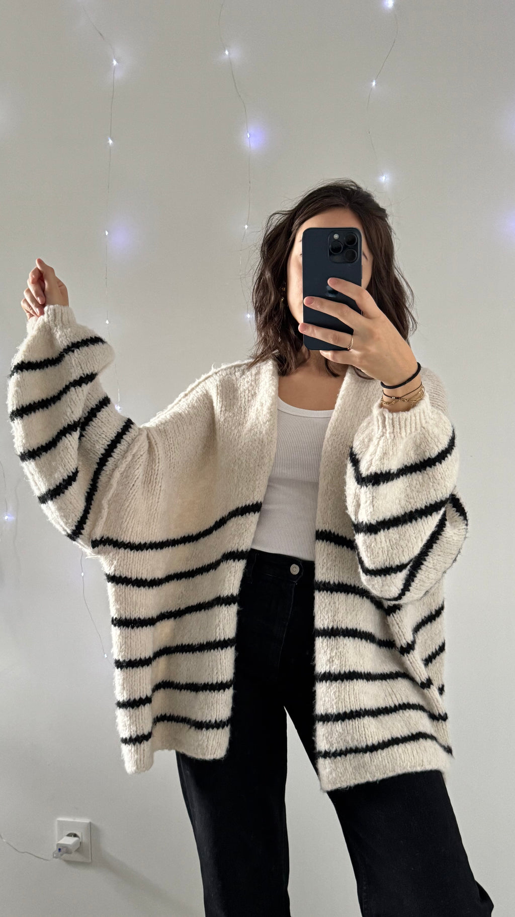 Gilet DORINE Écru
