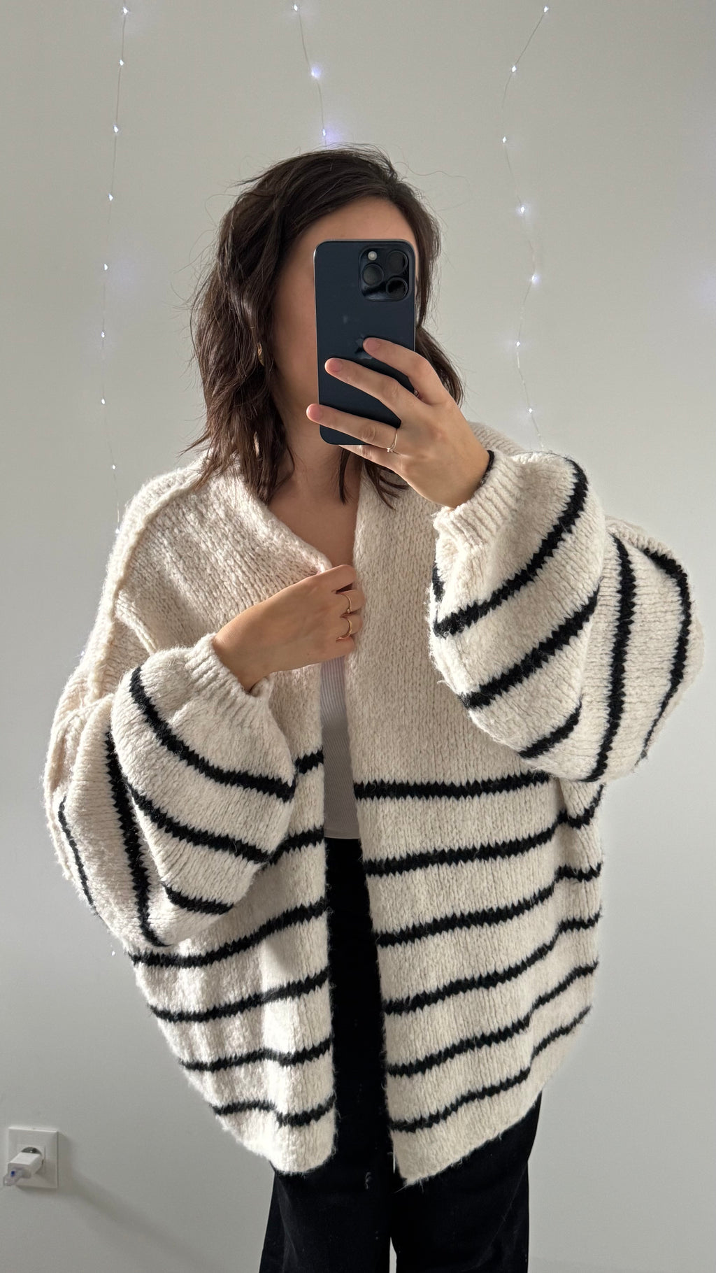 Gilet DORINE Écru