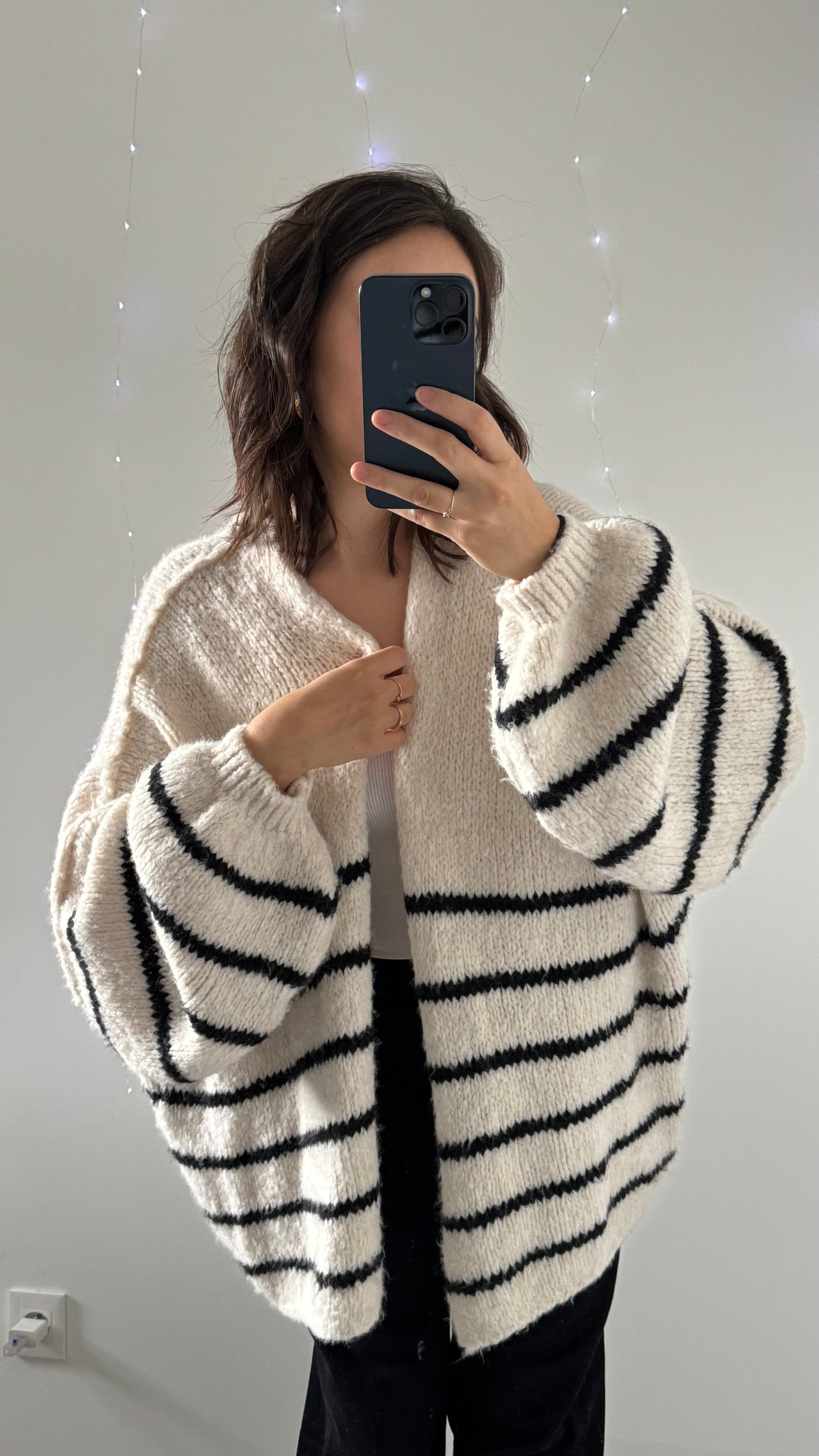 Gilet DORINE Écru