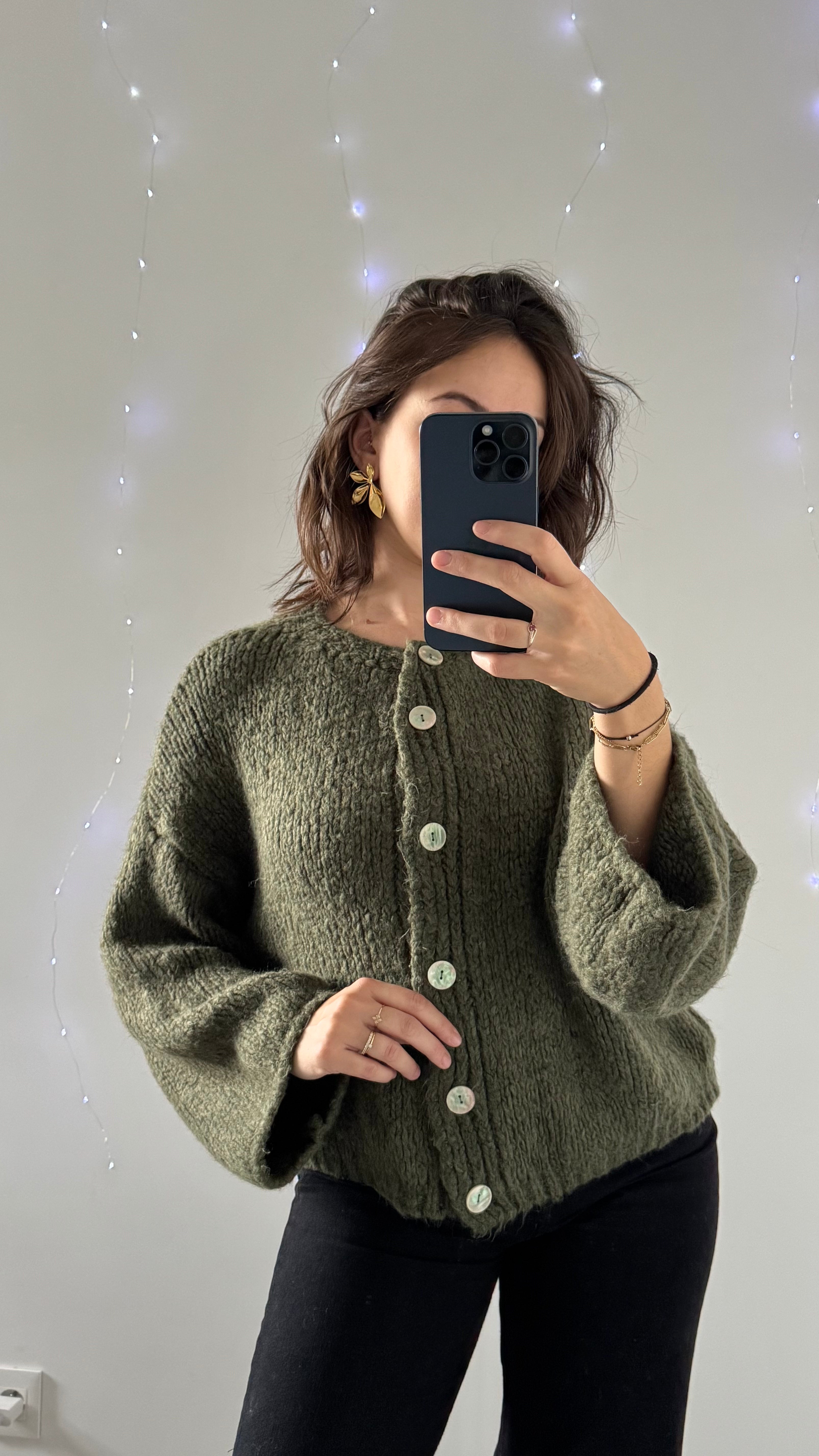 Gilet CLARA Kaki