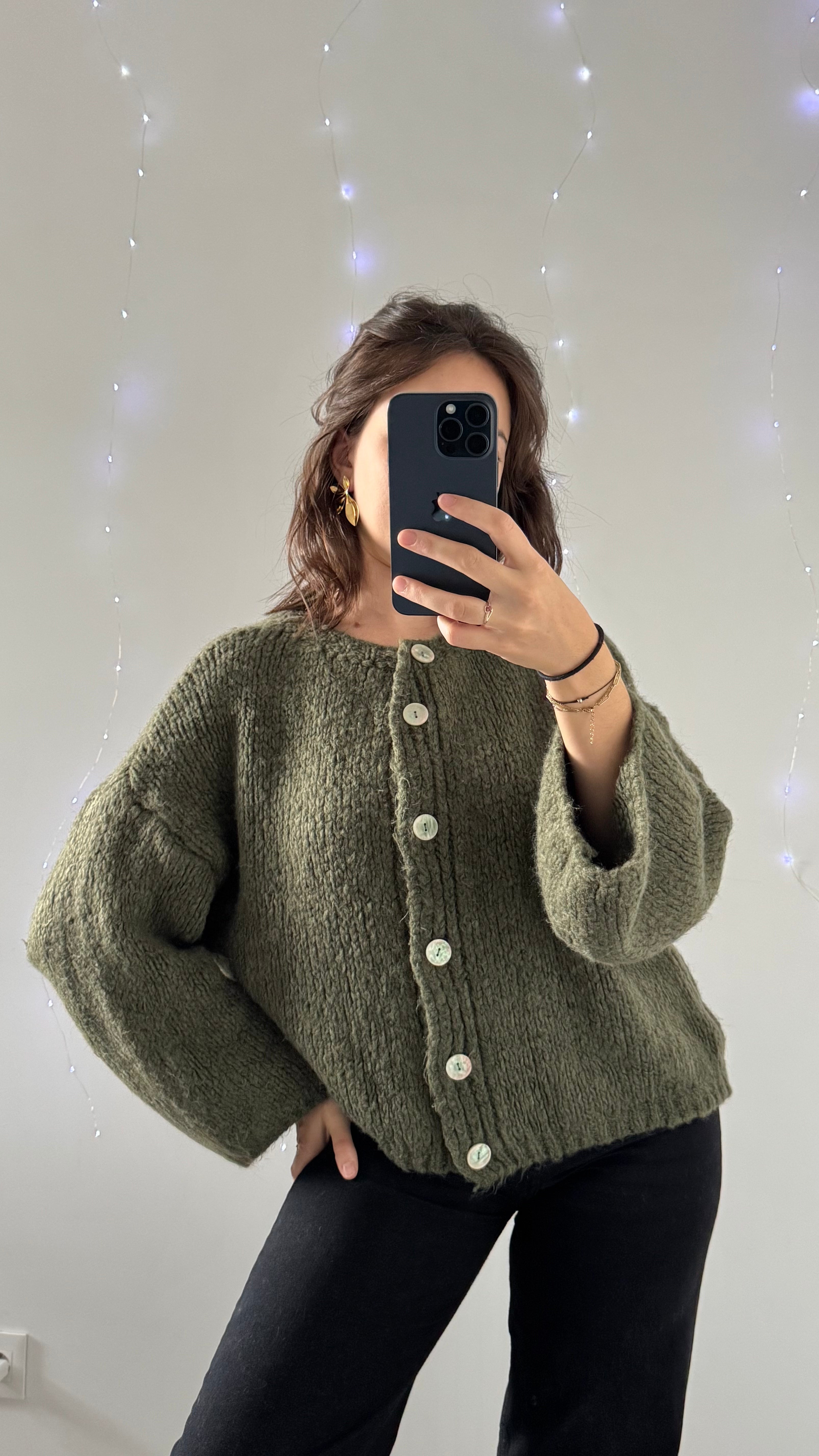 Gilet CLARA Kaki