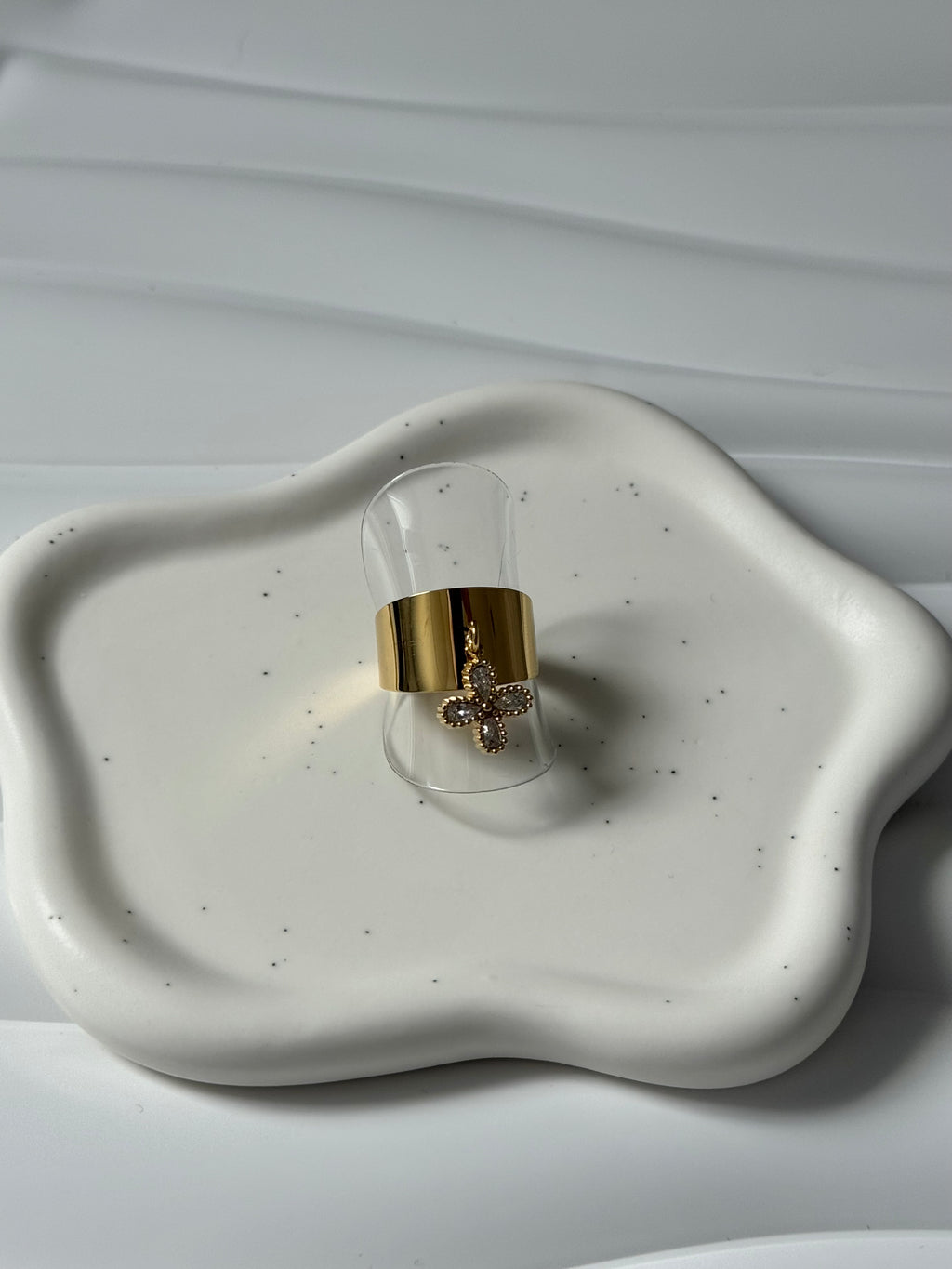 Bague Breloque Trèfle